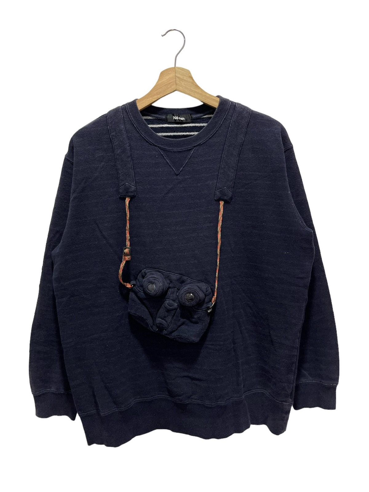 Issey Miyake Ne-Net By Issey Miyake Vintage Sweatshirt Size US S / EU 44-46 / 1 - 1 Thumbnail