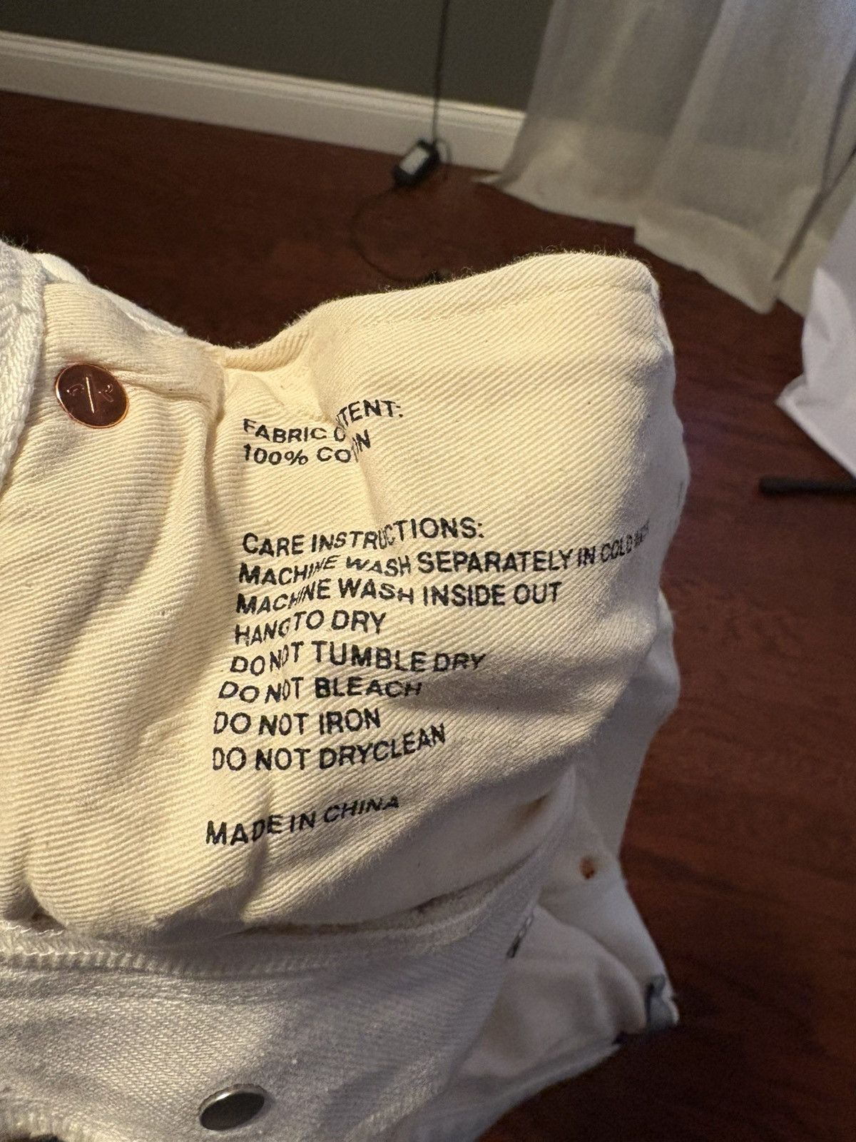 Purple Brand Purple Brand White Denim Shorts Snap Button Size US 28 / EU 44 - 9 Thumbnail