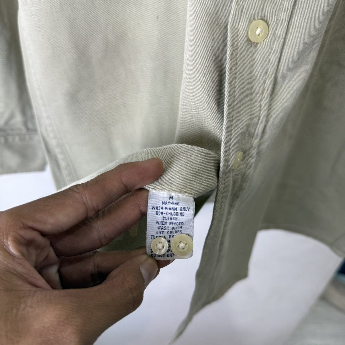 Ralph Lauren Ralph lauren blake beige button shirt Size US L / EU 52-54 / 3 - 5 Thumbnail