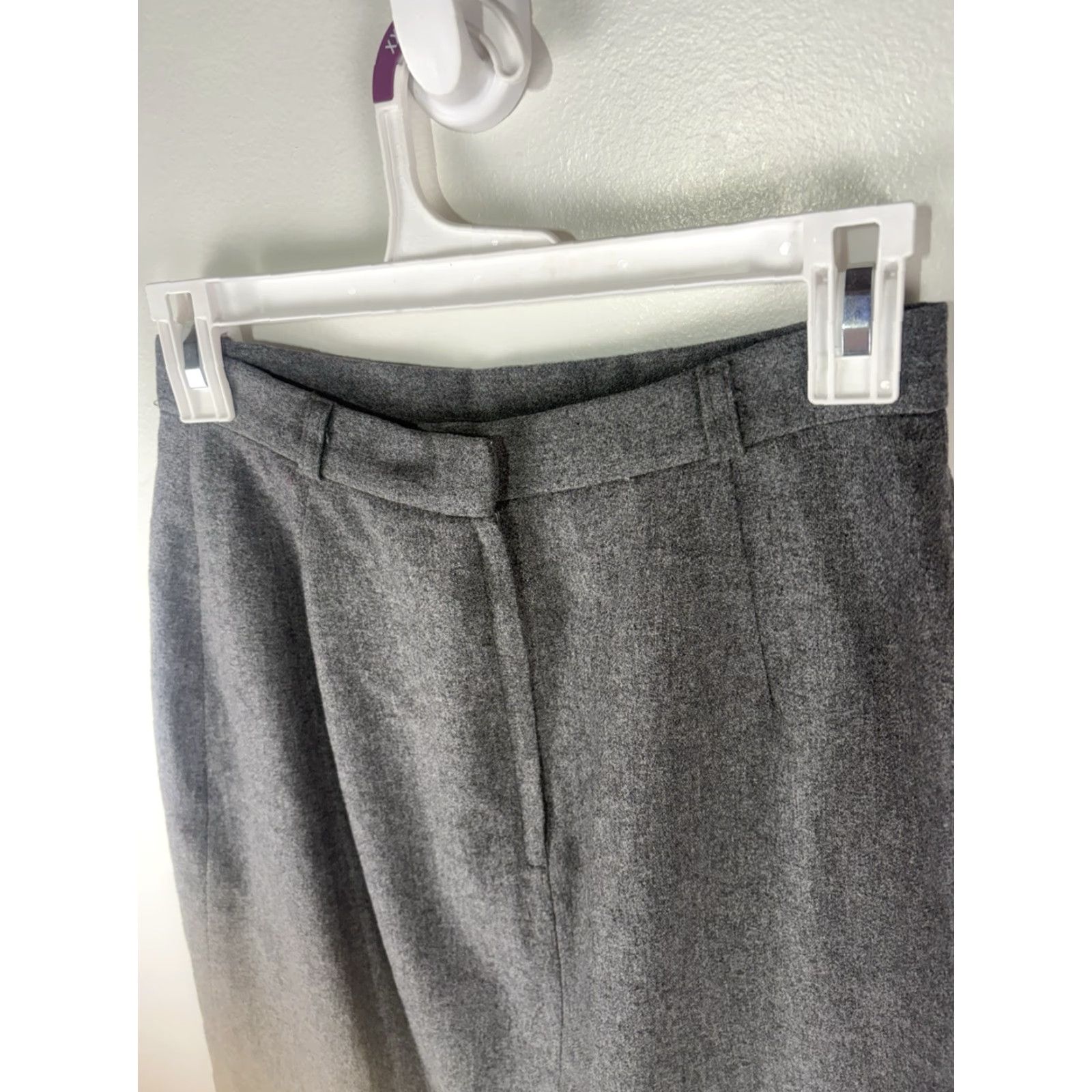 Vintage Vintage Haberdashery Gray Wool Blend Maxi Skirt Womens Size 8 Hong Kong Size 30" / US 8 / IT 44 - 5 Thumbnail