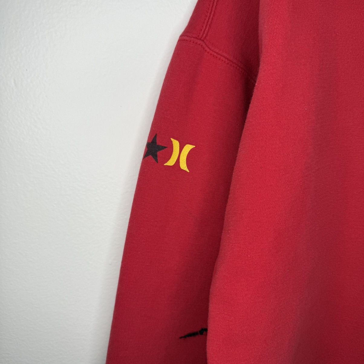 Hurley Vintage 00s Hurley International Hoodie Logo Star Size XL Size US XL / EU 56 / 4 - 10 Thumbnail
