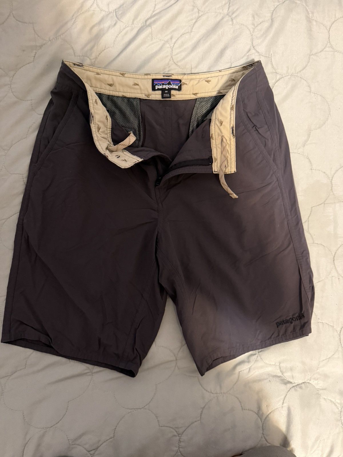 Patagonia Patagonia Stretch Wavefarer Walk Shorts Gray S 30 STY86641 Size US 30 / EU 46 - 1 Thumbnail