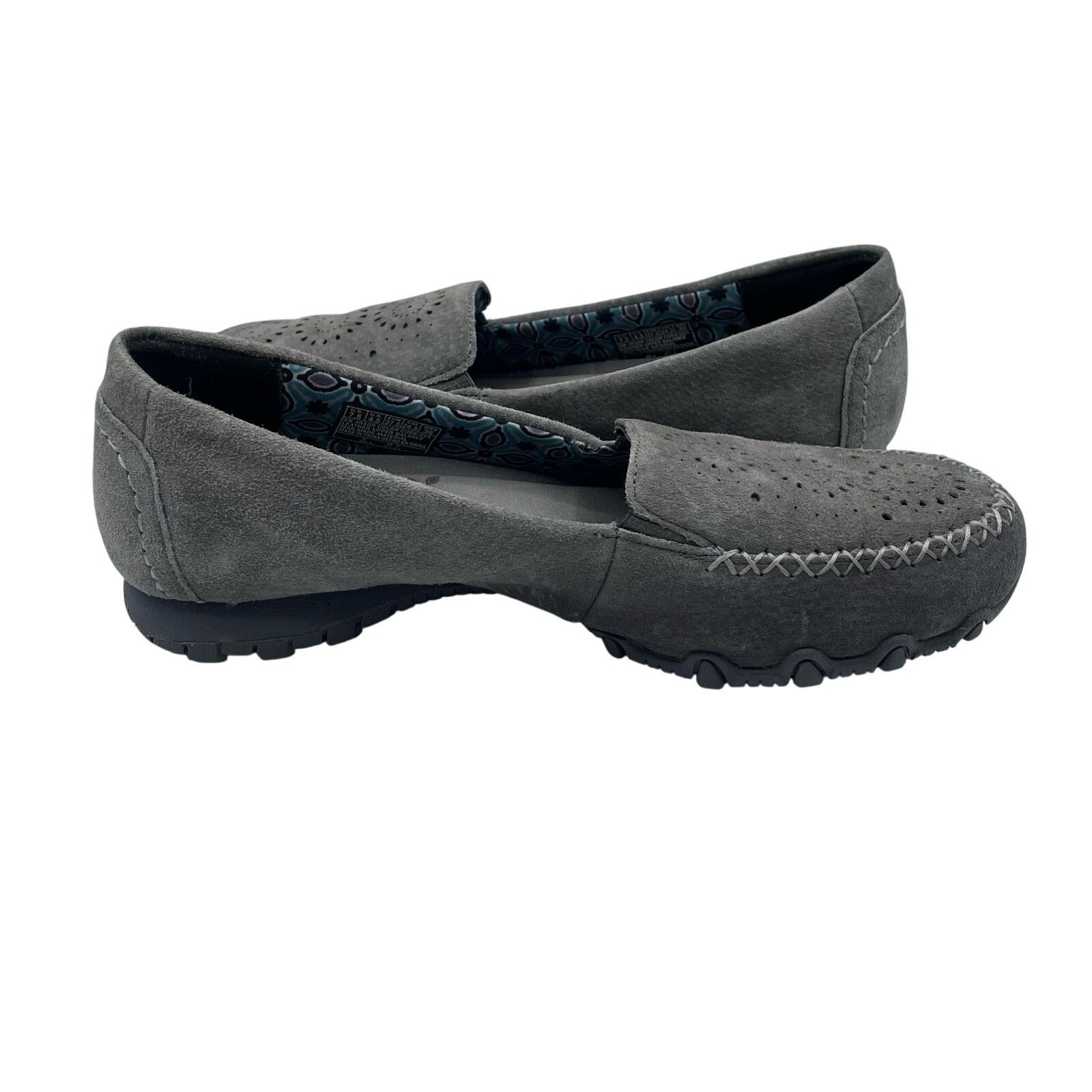 SKECHERS Skechers Bikers Expressway Slip On Shoes Charcoal Women 7.5 Size US 7.5 / IT 37.5 - 5 Thumbnail