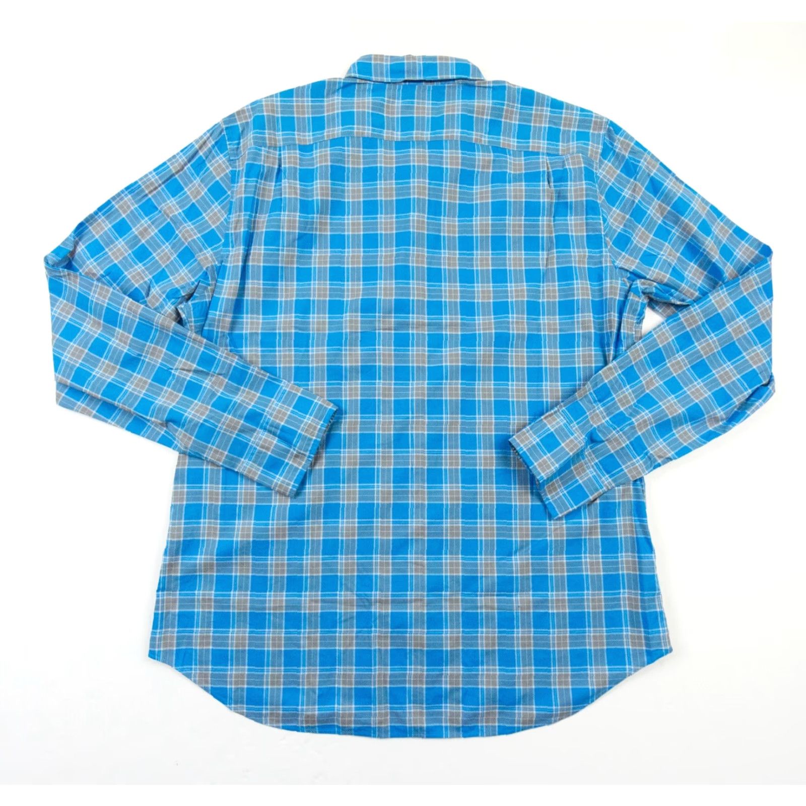 Bonobos Bonobos Blue Plaid Check Long Sleeve Button Down Shirt Men's XL Slim Fit Preppy Size US XL / EU 56 / 4 - 4 Thumbnail