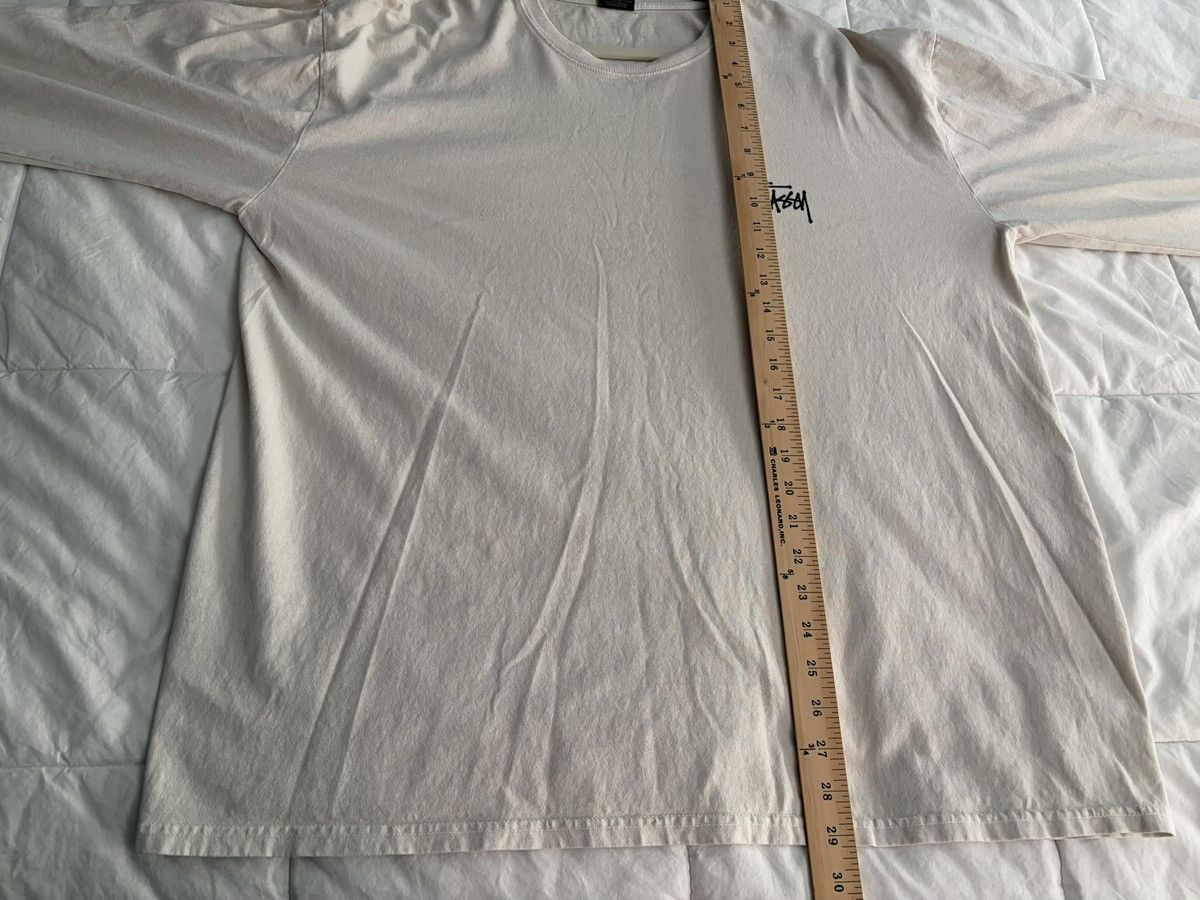 Stussy Stussy Basic Stussy LS Tee Beige X Large Size US XL / EU 56 / 4 - 8 Thumbnail