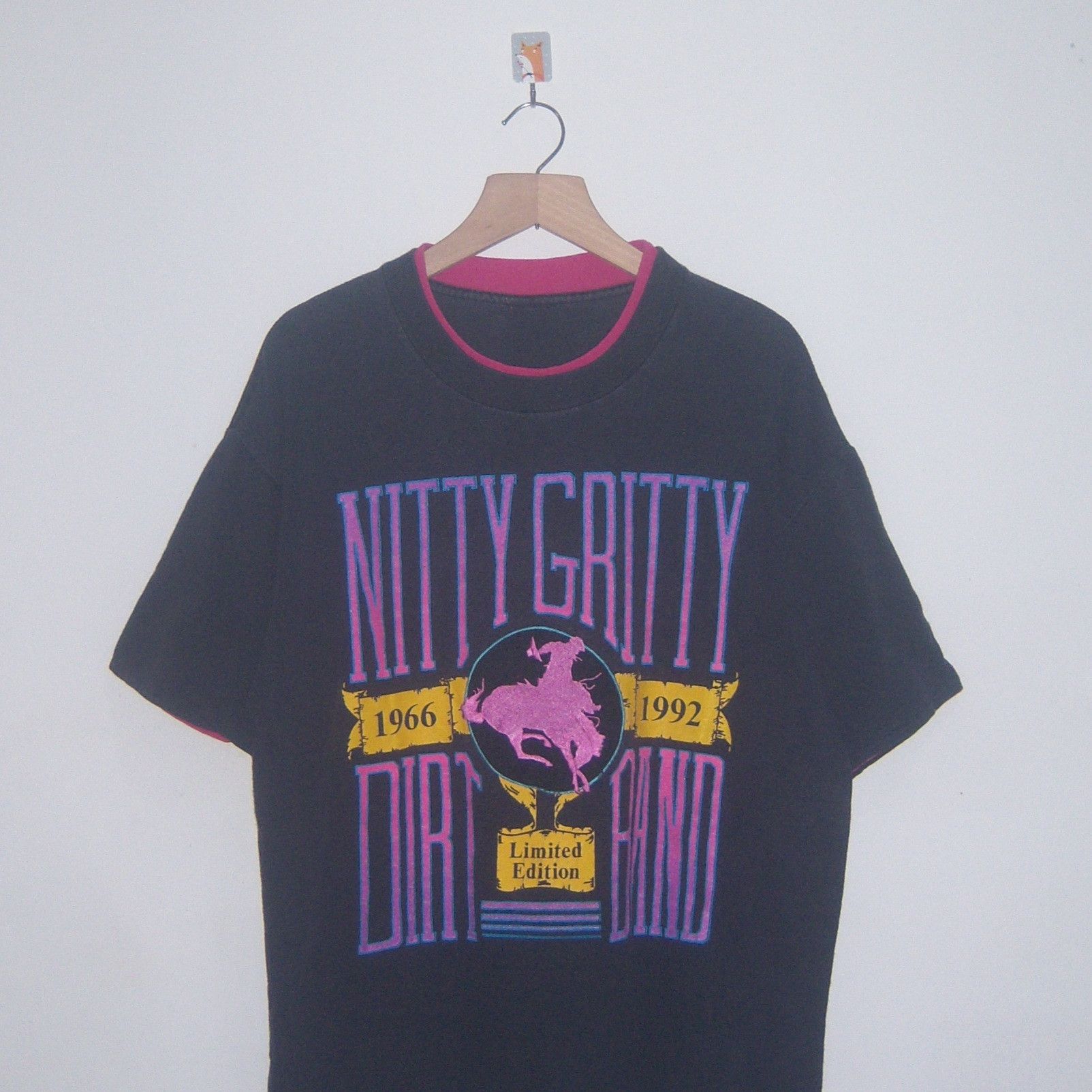 Band Tees × Signal Sport × Vintage 90s Nitty Gritty Dirt Band Limited Vintage Band Shirt Size US L / EU 52-54 / 3 - 3 Thumbnail