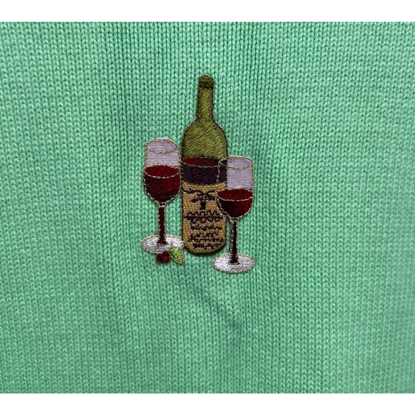 Vintage Vintage Tiara International Wine Cardigan Sweater Size XL Size XL / US 12-14 / IT 48-50 - 8 Thumbnail