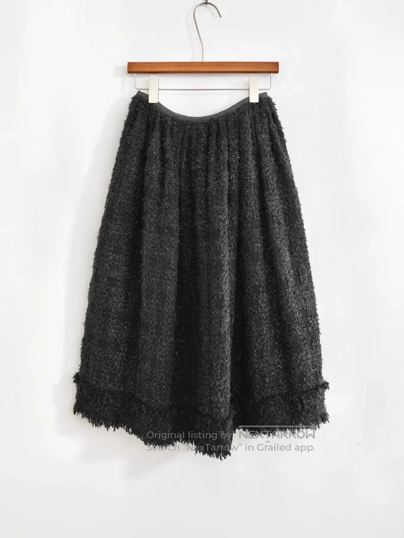 Junya Watanabe Junya Watanabe size S Fine Sequin Tweed Skirt Size 23" - 2 Thumbnail