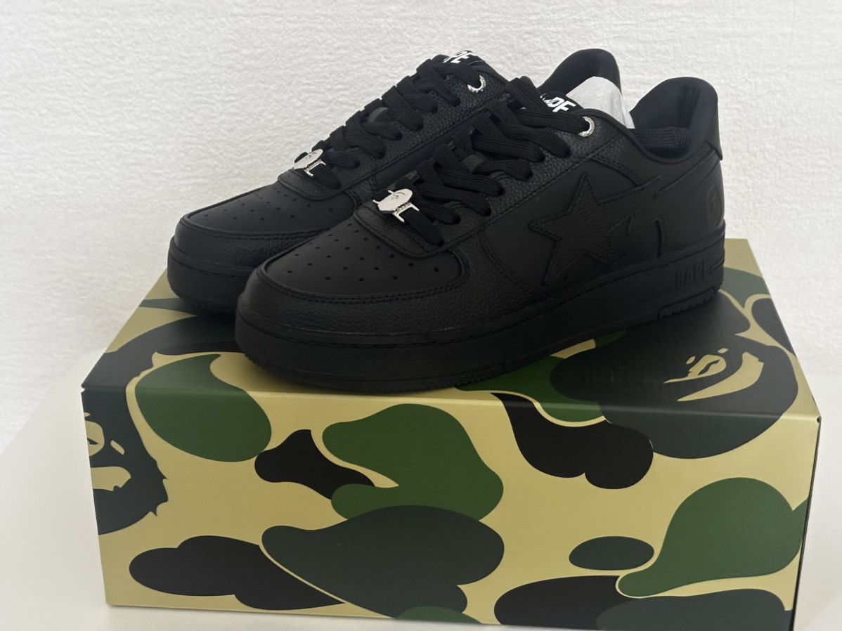 Bape Authentic ape bape bape sta black US 9.5 new bapesta Size US 9.5 / EU 42-43 - 1 Thumbnail