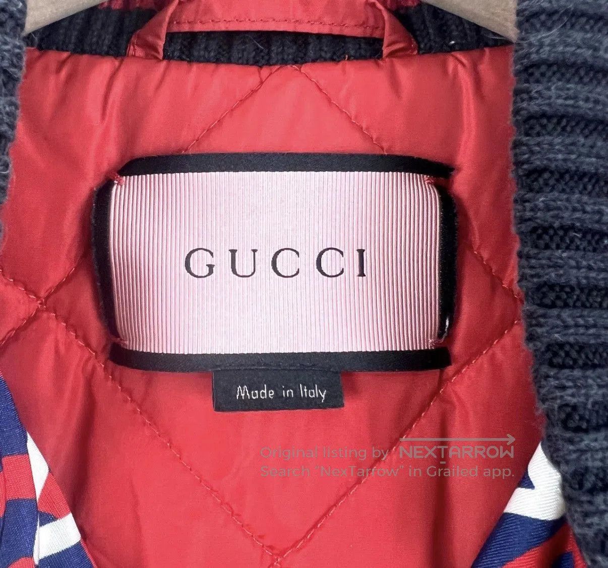 Gucci Blue Star and GG Print Bomber Jacket XXS. Size US XXS / EU 40 - 4 Thumbnail