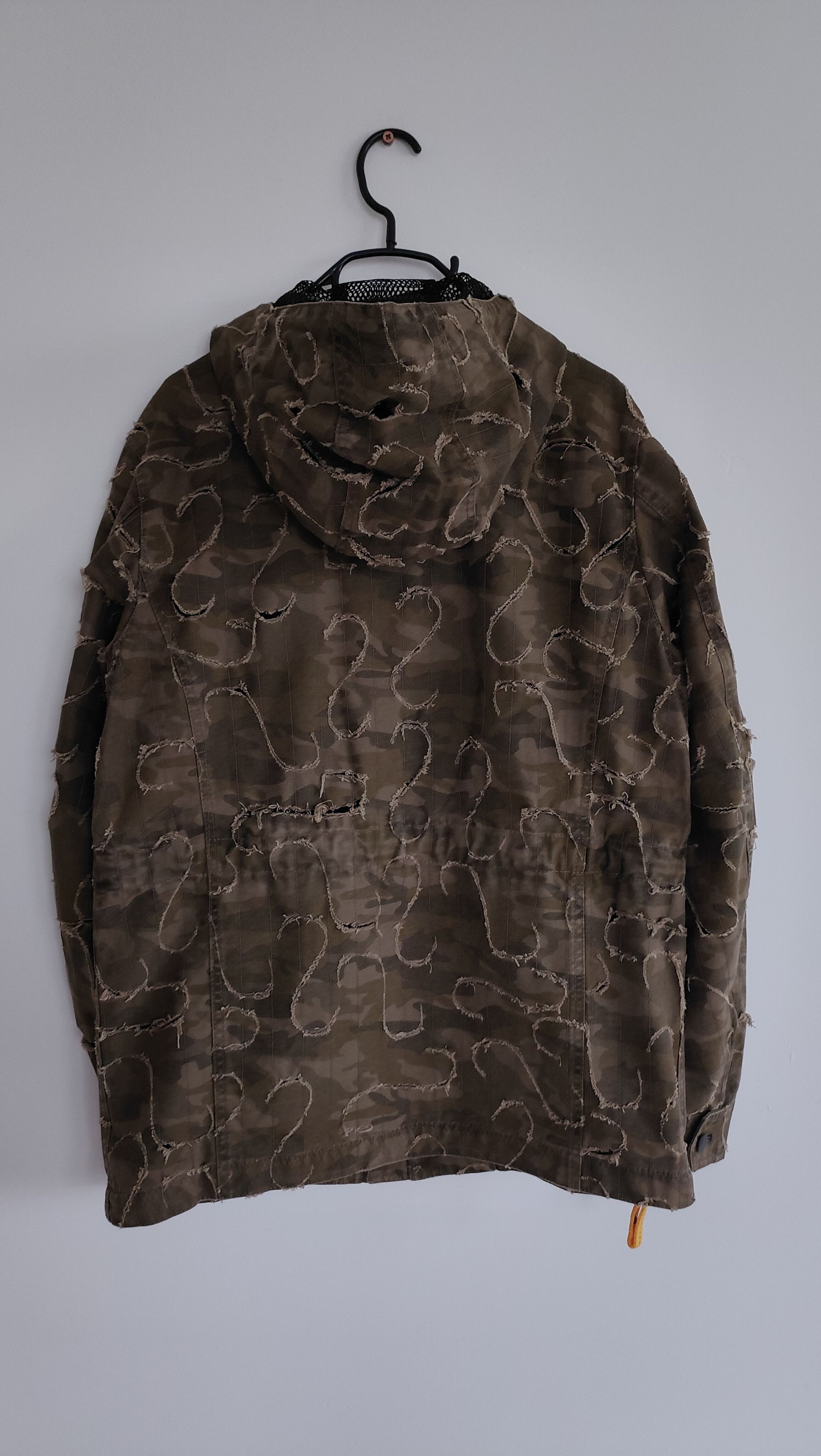 Diesel Diesel 'J-Laser' Laser Cut Camo Hooded Jacket (2010) Size US M / EU 48-50 / 2 - 4 Thumbnail