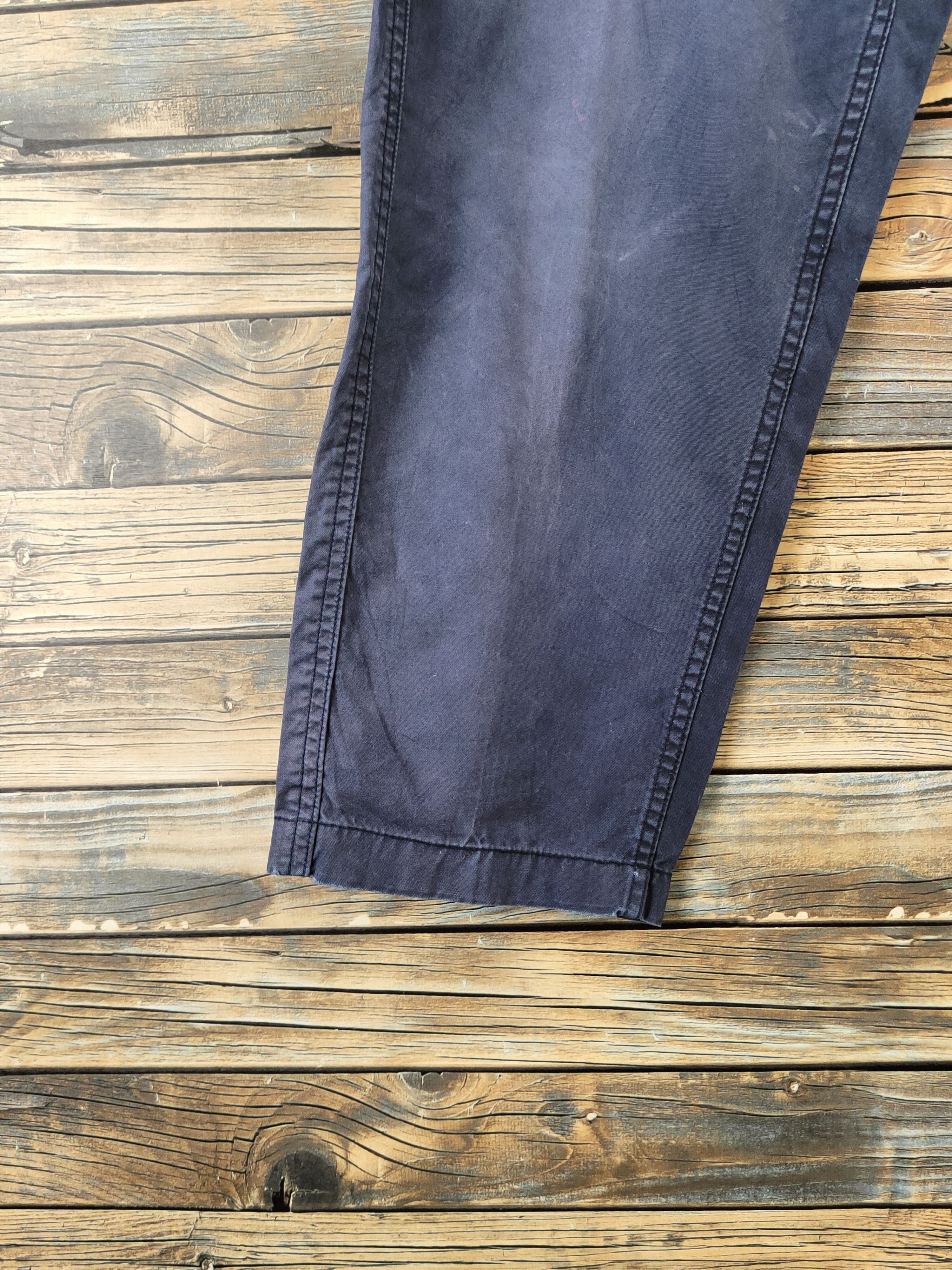 Japanese Brand DL Uniqlo Dark Blue Multipocket Cargo Pants #46-373 Size US 31 - 4 Thumbnail