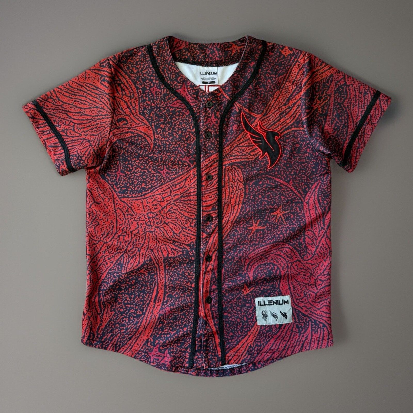 Other Illenium Jersey Medium Black Red Techno Rave Music Size US M / EU 48-50 / 2 - 1 Thumbnail