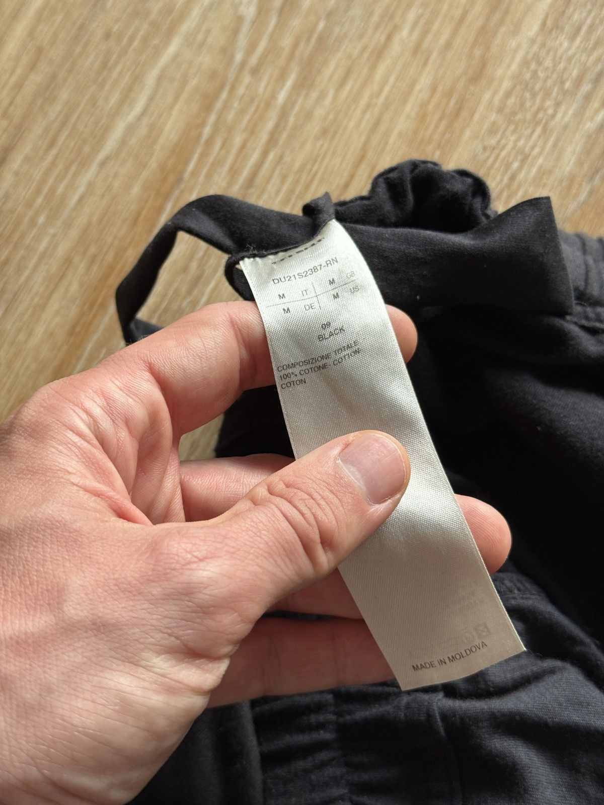 Rick Owens Drkshdw Rick Owens DRKSHDW Drawstring Cotton Boxer Shorts Size US 32 / EU 48 - 9 Thumbnail