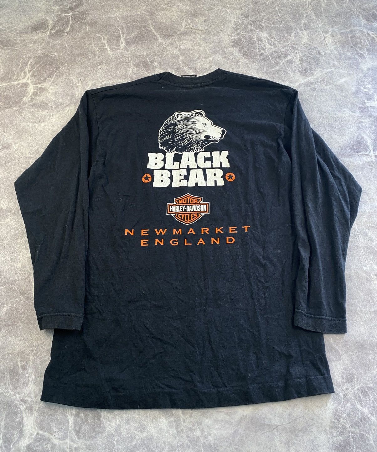 Harley Davidson Harley Davidson 1996 Black Bear Long Sleeve T-shirt Size: M Size US M / EU 48-50 / 2 - 6 Thumbnail