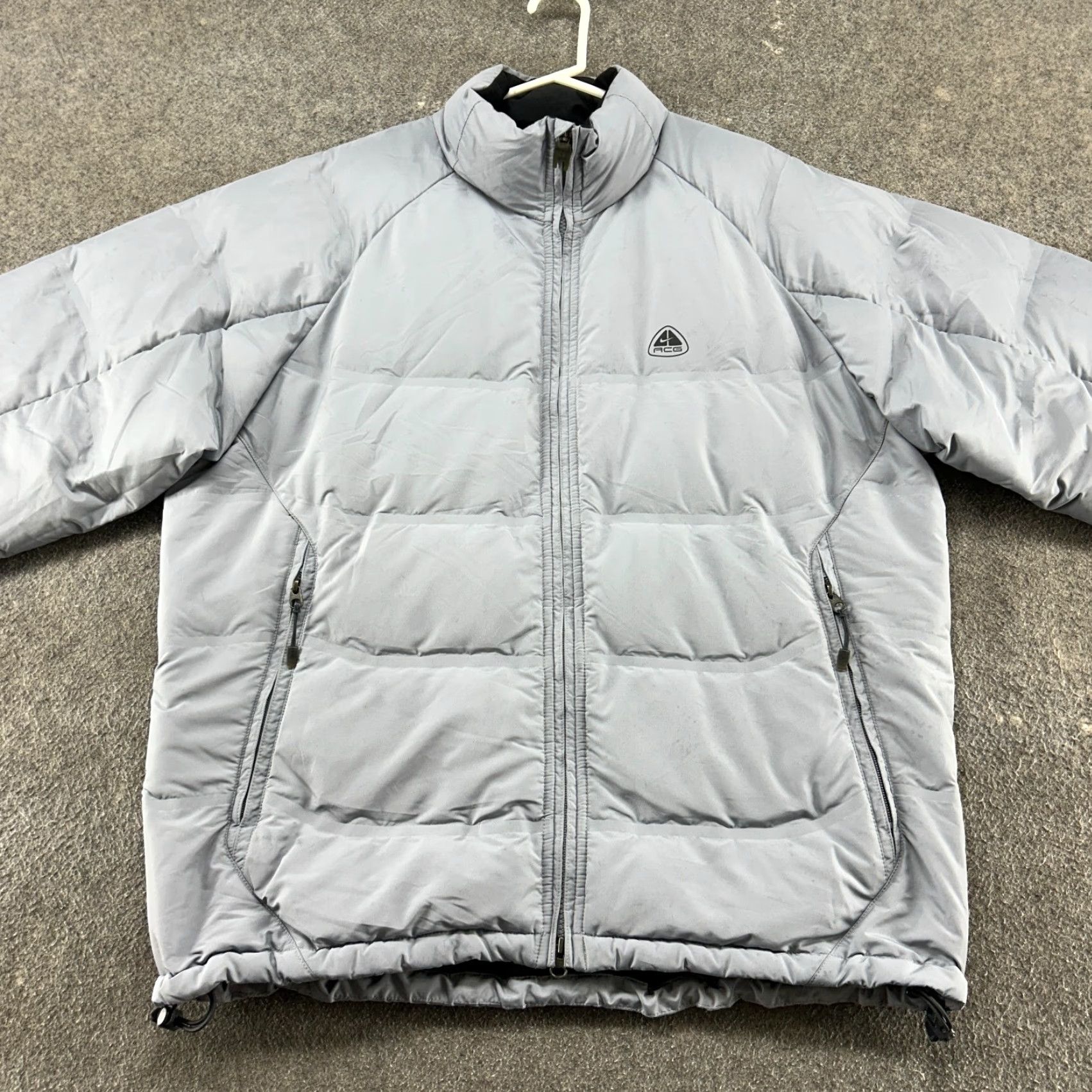 Nike VINTAGE Nike ACG Jacket Men L Grey Goose Down Ski Snowboarding Layer 3 Parka Y2K Size US L / EU 52-54 / 3 - 4 Thumbnail