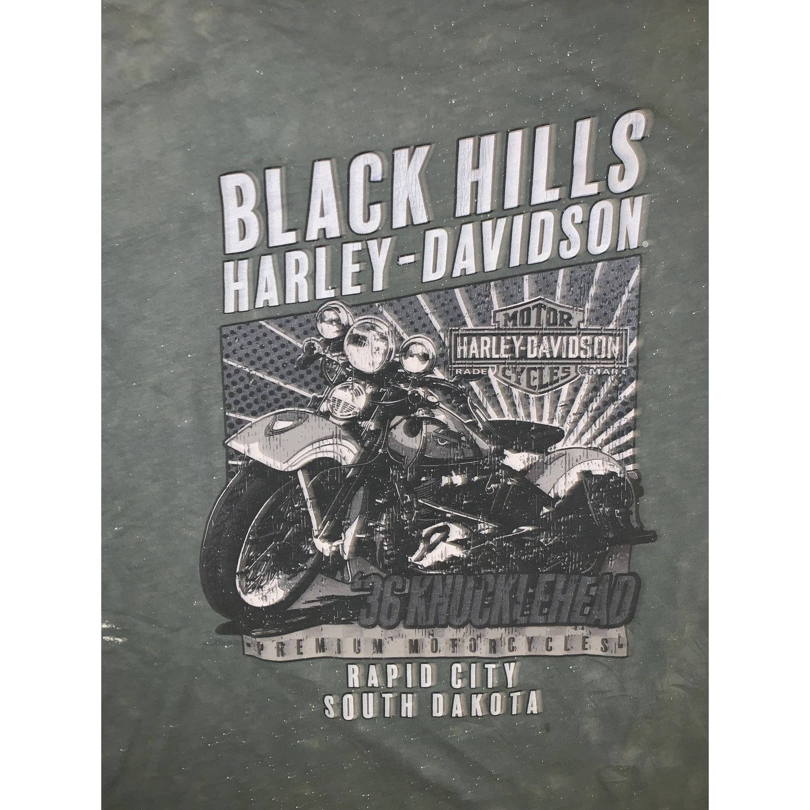 Harley Davidson Harley Davidson Black Hills Rapid City SD T Shirt Medium Size US L / EU 52-54 / 3 - 1 Thumbnail