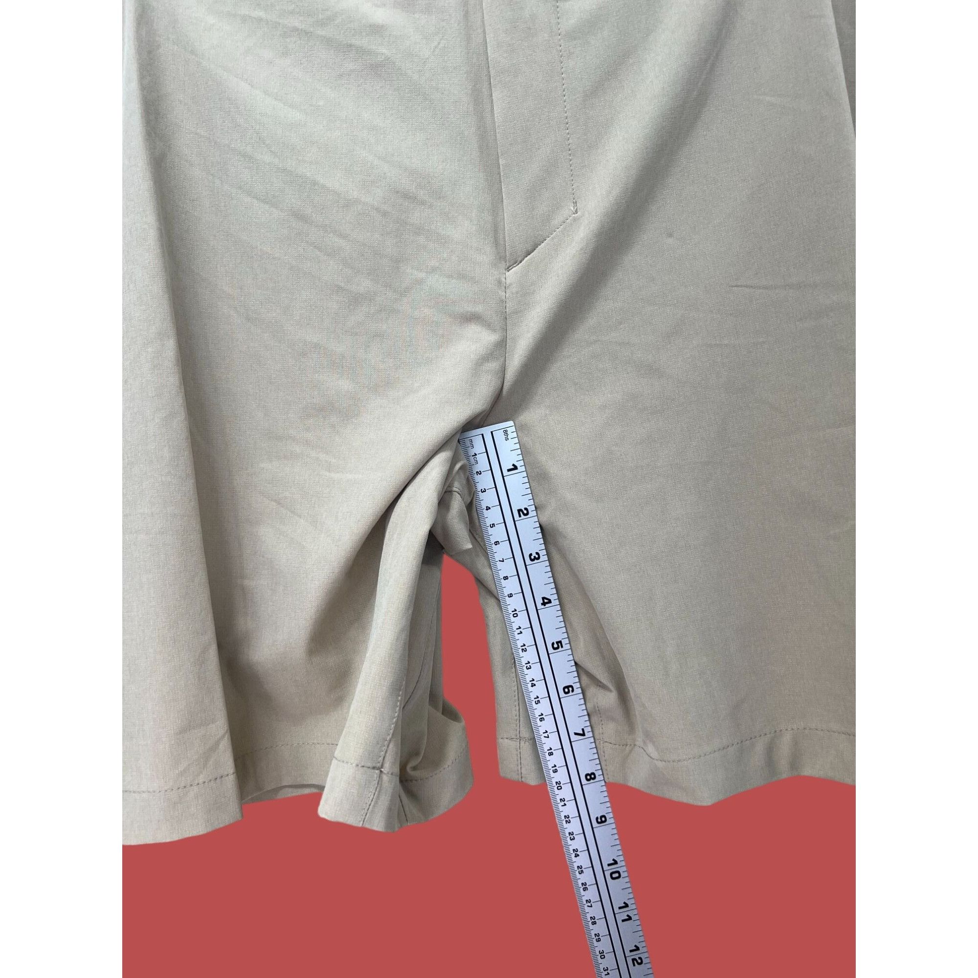 Other All In Motion - Men's Golf Shorts - 8 in inseam - Beige - 48 Size US 44 / EU 60 - 8 Thumbnail