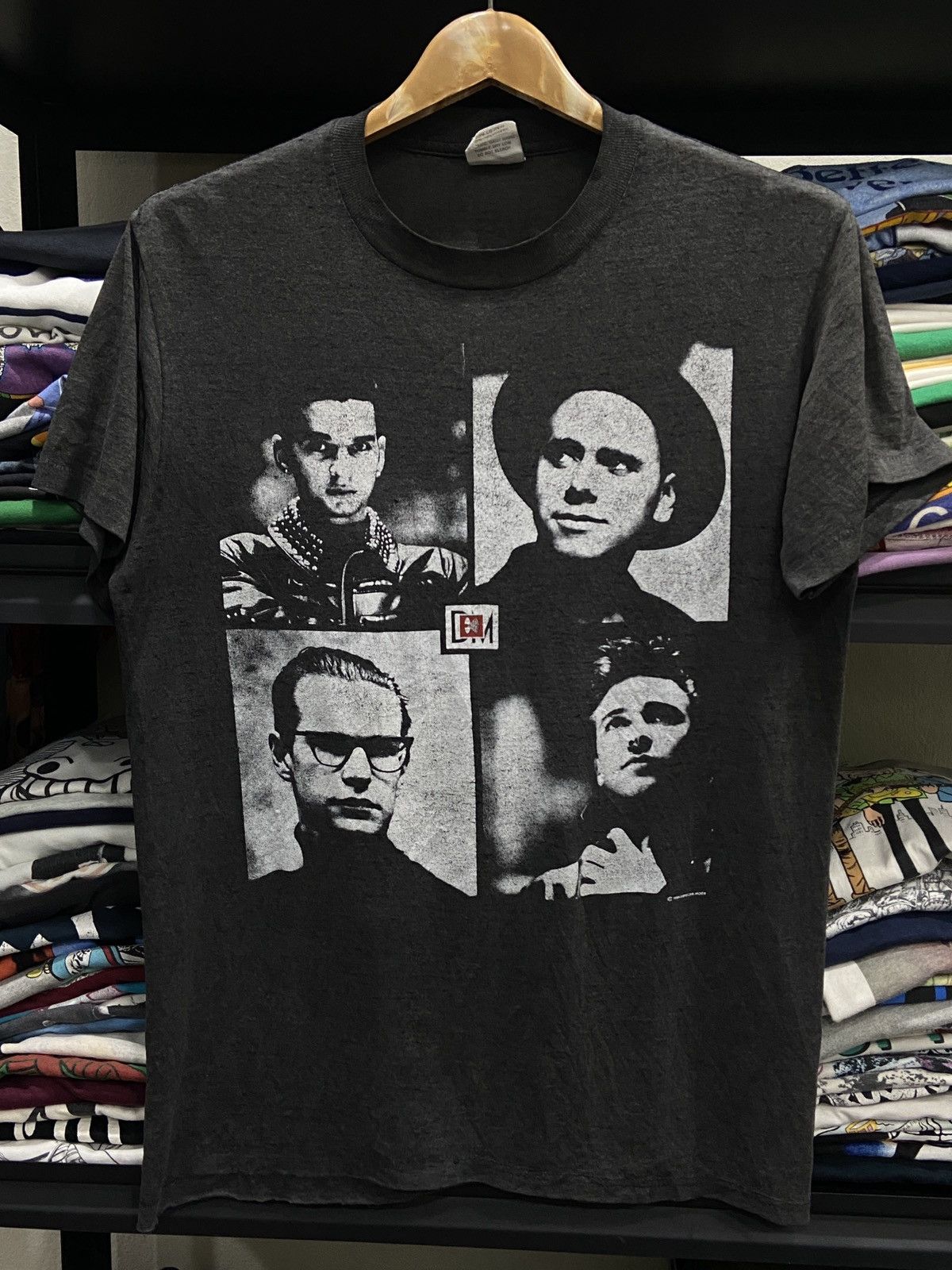 Band Tees Vintage 1988s Depeche Mode Alternative tour Rock Band TShirt Size US M / EU 48-50 / 2 - 1 Thumbnail
