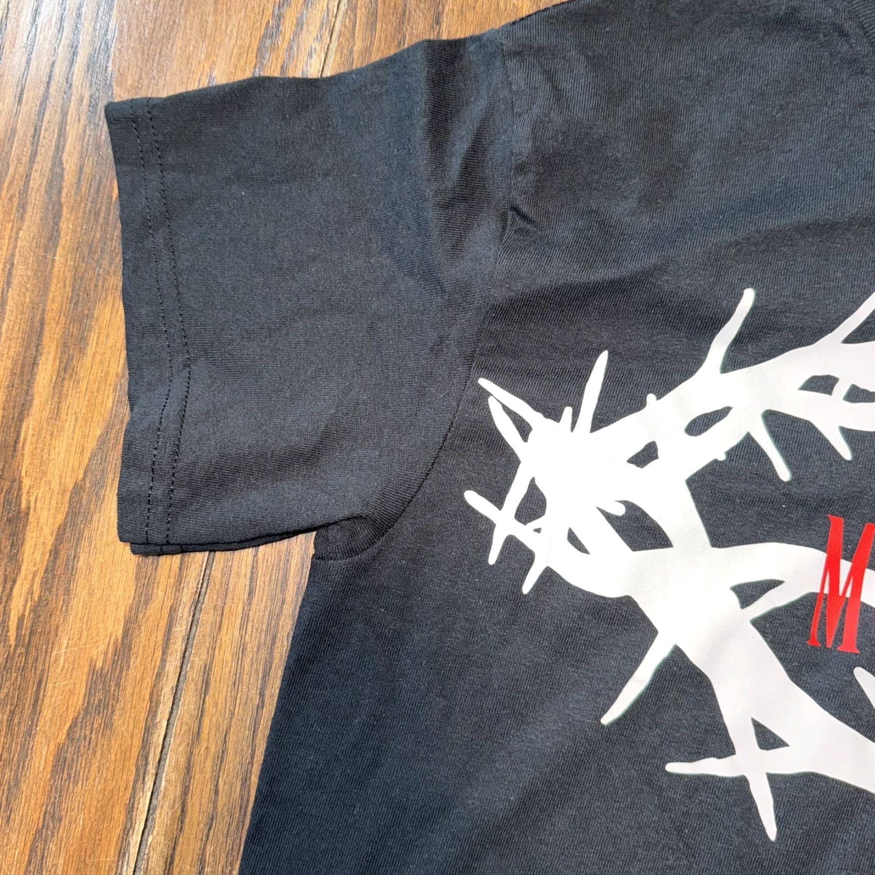 Doublet Mortality T Shirt Small Black Jesus Christ Religious Crucifix Cross Double Sided Size US S / EU 44-46 / 1 - 4 Thumbnail