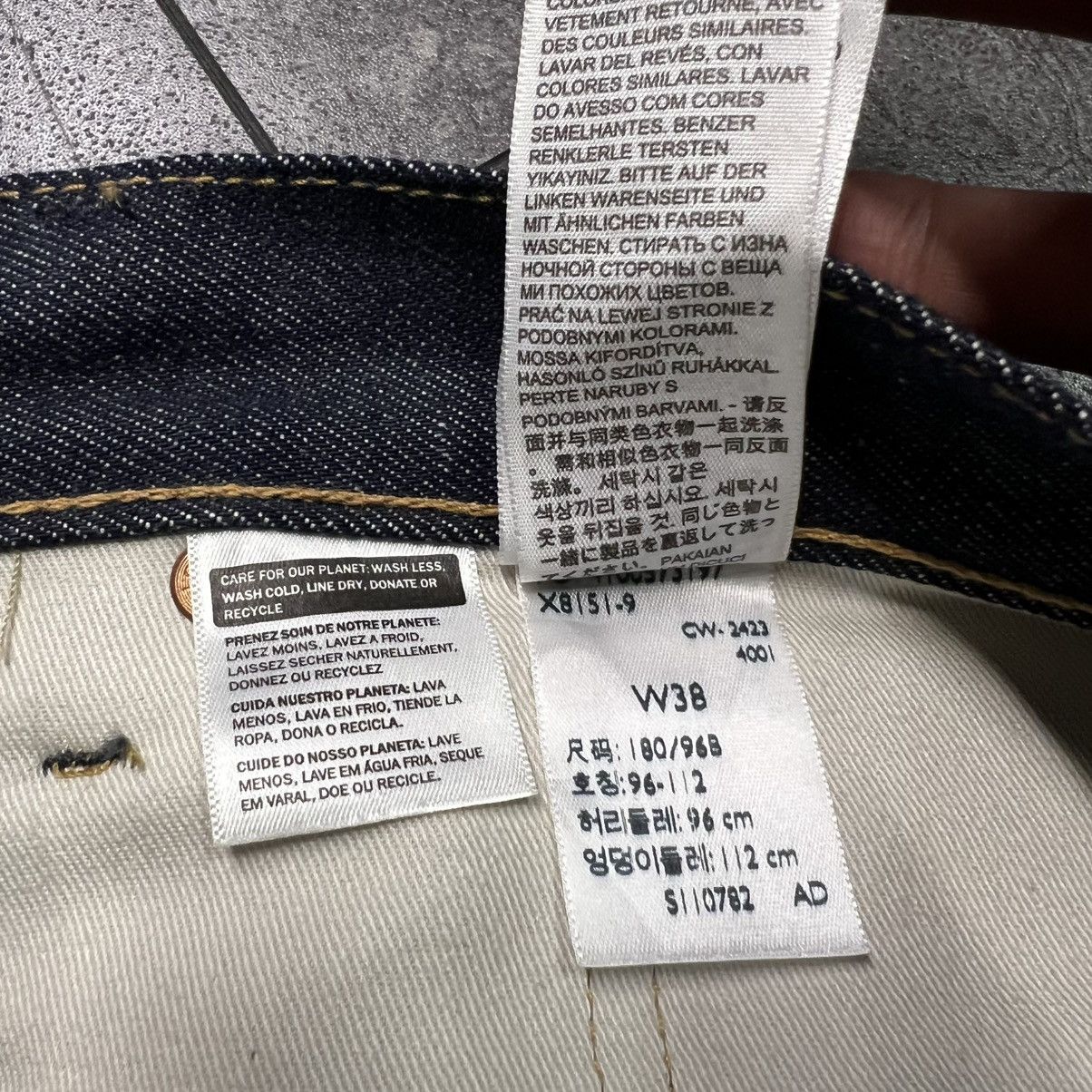 Denim Tears x Levis Cotton Wreeath Jean Raw Indigo