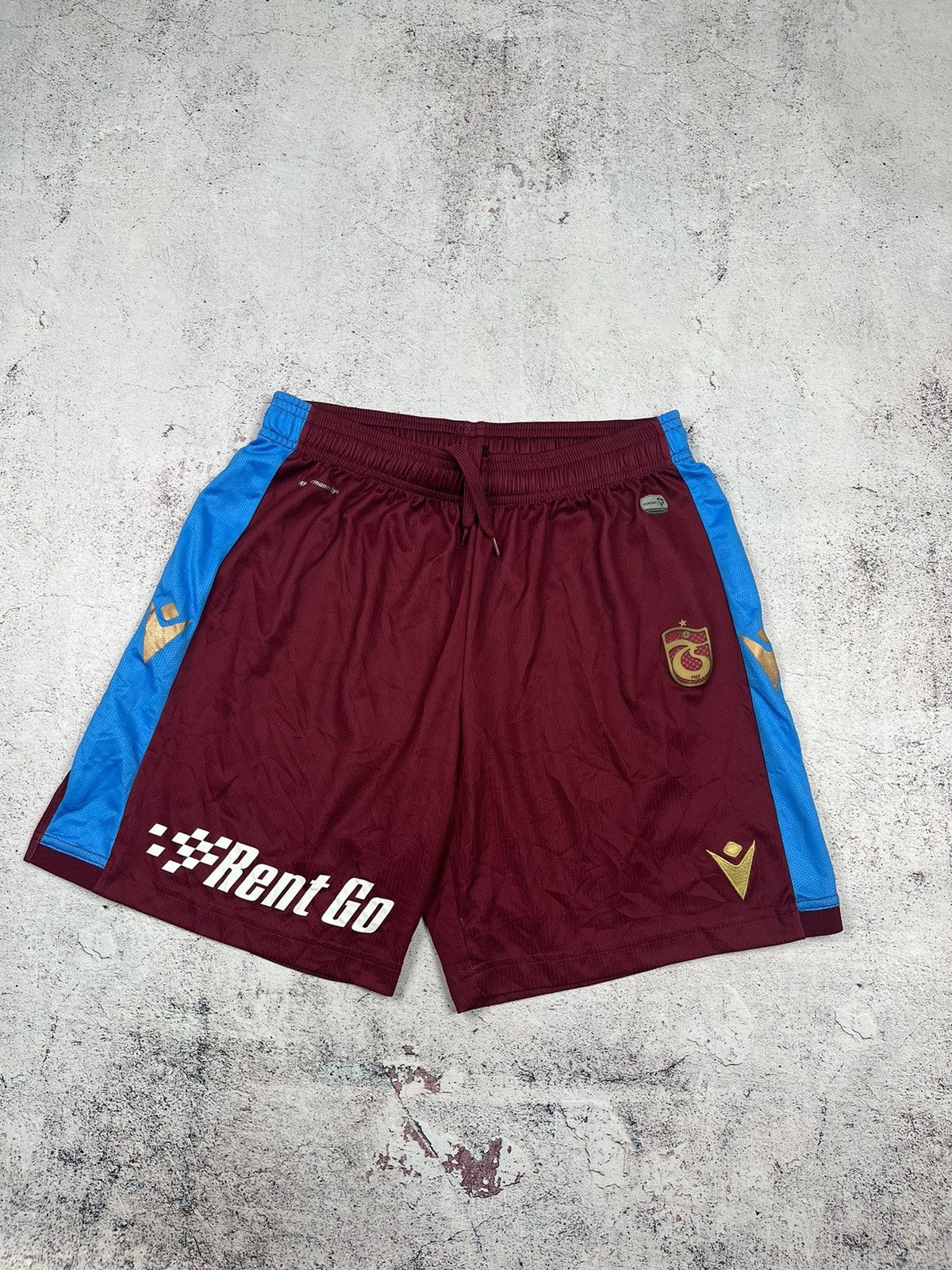Macron TS CLUB MACRON TRANZONSPOR FOOTBALL PLAYERS SHORT, SIZE L Size US 32 / EU 48 - 1 Thumbnail