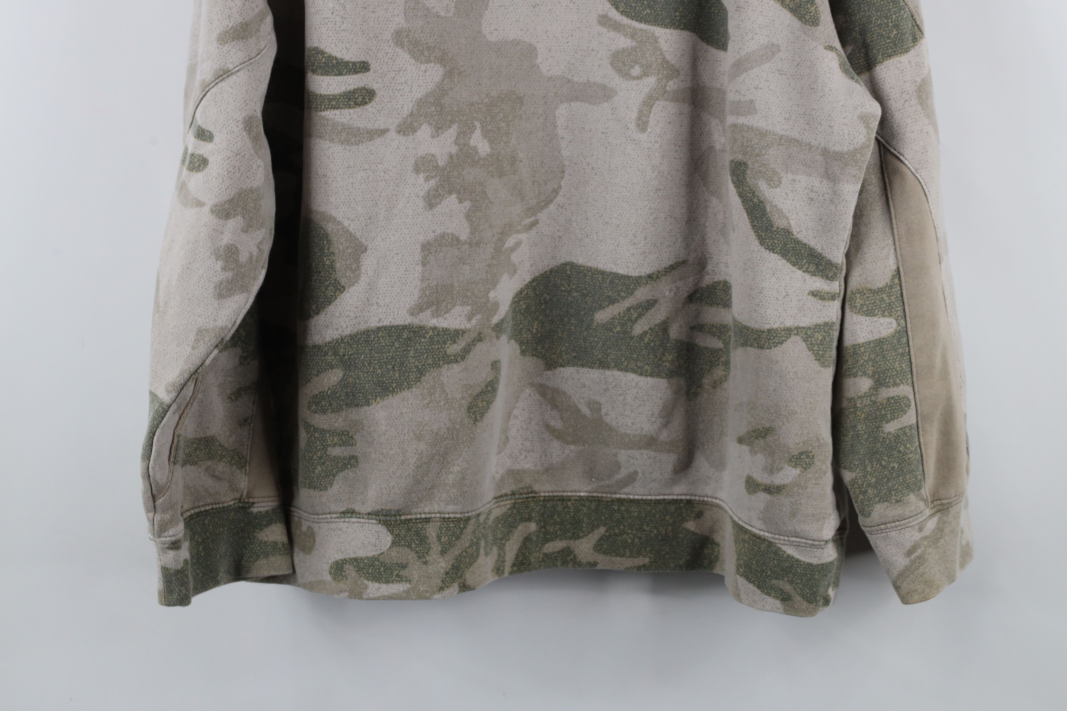 Cabelas × Vintage Vintage Y2K Cabelas Spell Out Camouflage Hoodie Sweatshirt Size XL / US 12-14 / IT 48-50 - 14 Thumbnail