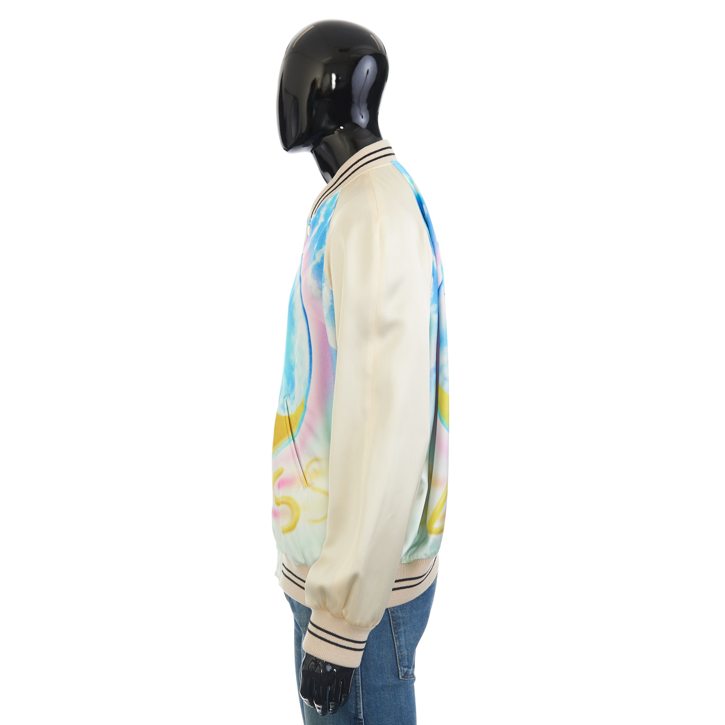 Celine x MARCELO LAVIN “HEAVENLY DAYS” Print Teddy Jacket Size US M / EU 48-50 / 2 - 4 Thumbnail