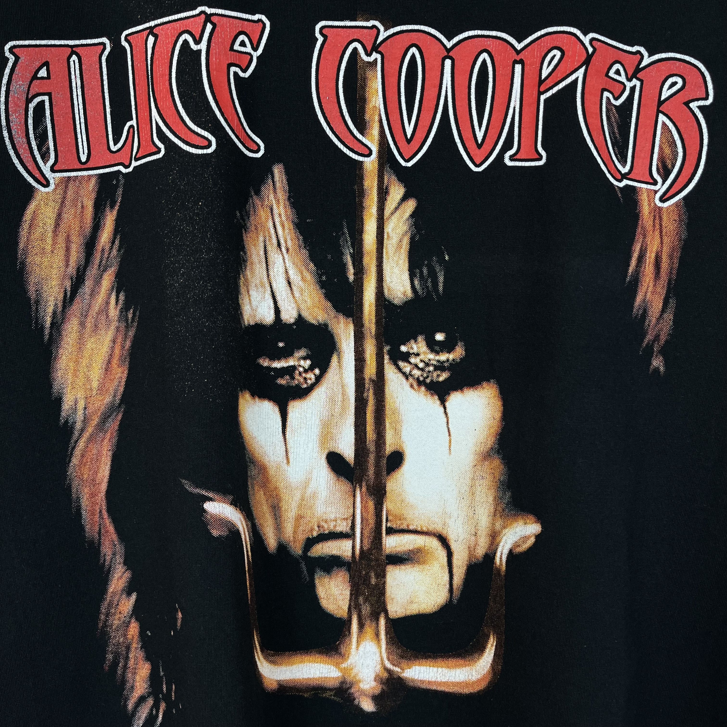 Band Tees Vintage Alice Cooper Rock Band T Shirt 90’s Size US L / EU 52-54 / 3 - 7 Thumbnail