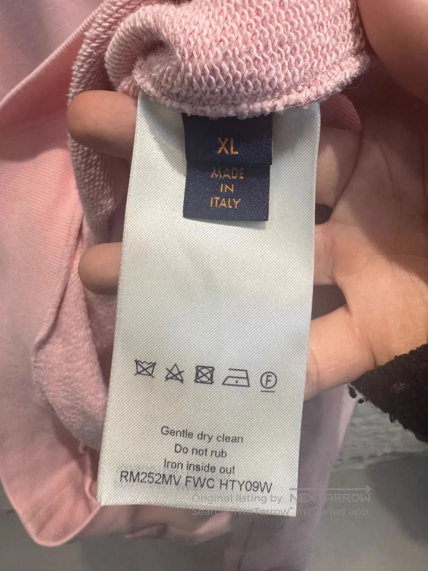 Louis Vuitton Pink Crew Neck Long Sleeve Sweatshirt. Size US XL / EU 56 / 4 - 5 Thumbnail