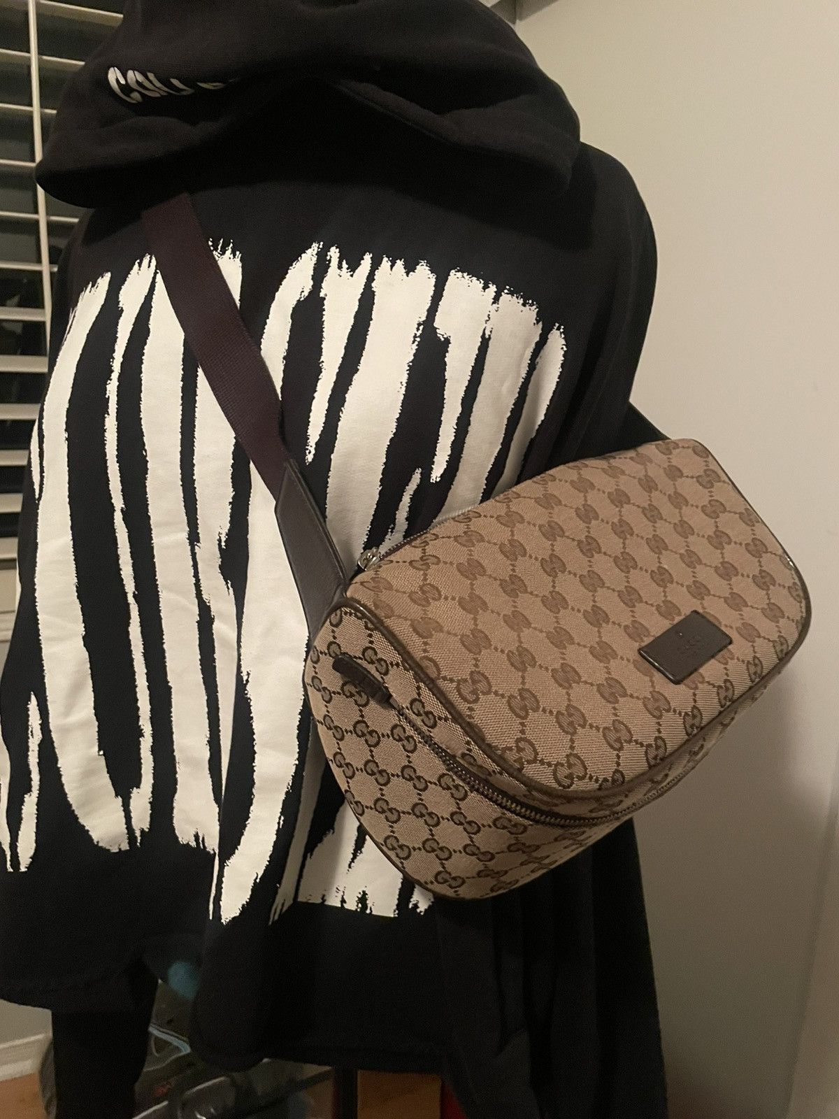 Gucci Gucci “GG” Canvas Belt Bag Size ONE SIZE - 3 Thumbnail
