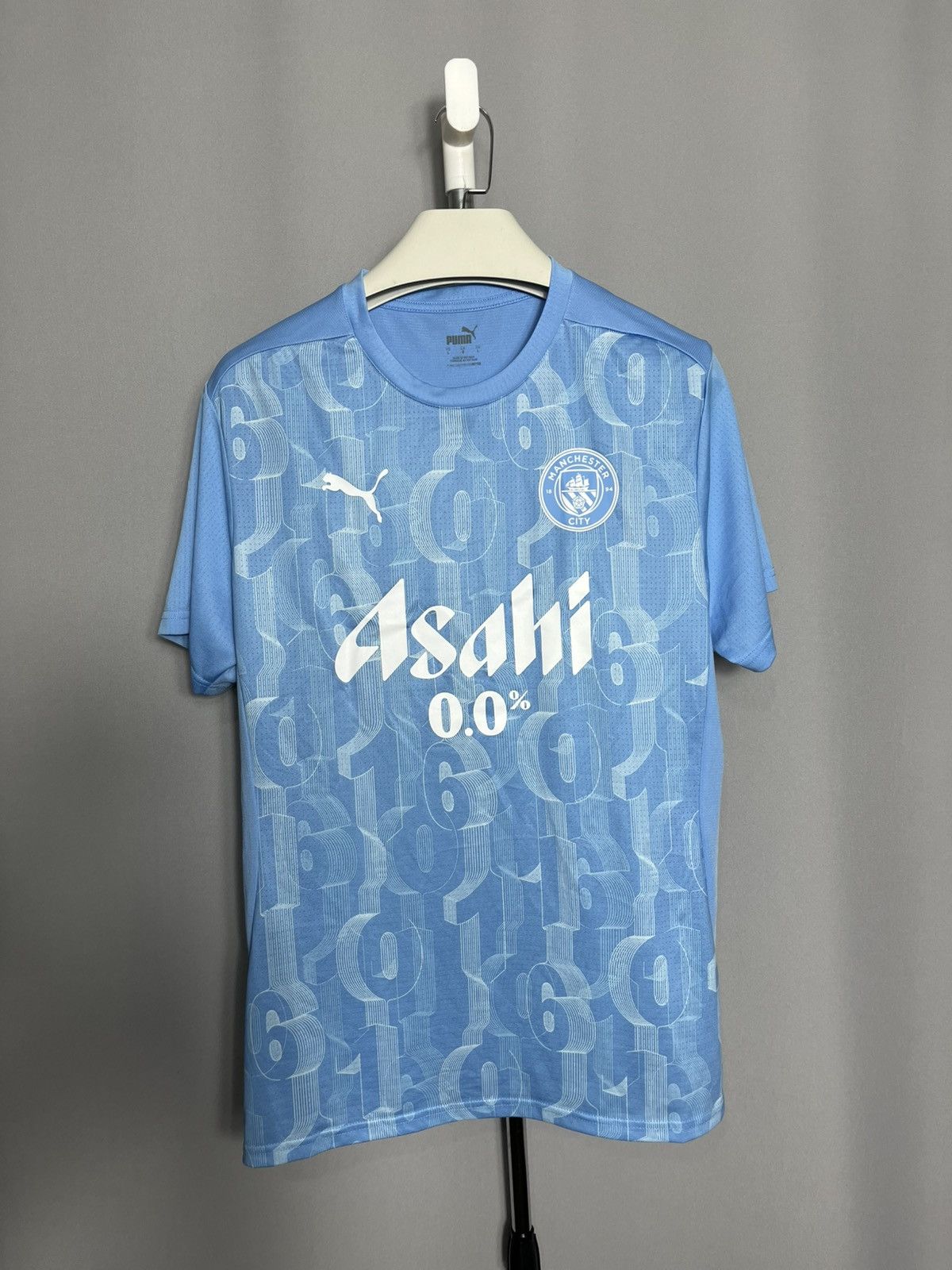 Puma Puma Manchester City 2024 2025 Pre-Match Mens Blue Jersey Size US L / EU 52-54 / 3 - 1 Thumbnail