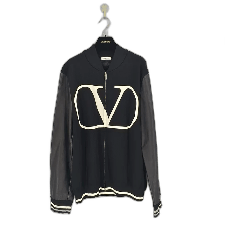 Valentino Valentino Knit Jacket with Sheer Sleeves Size US L / EU 52-54 / 3 - 1 Thumbnail