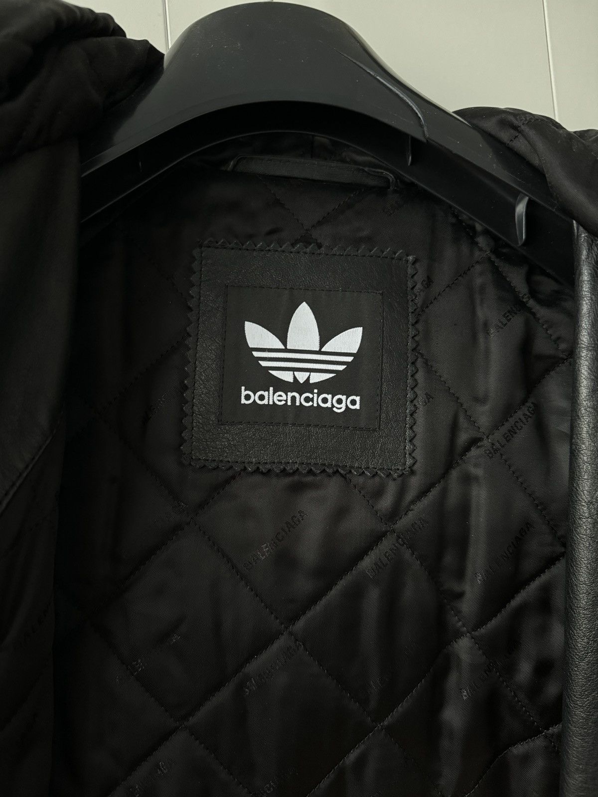 Adidas × Balenciaga Leather bomber Balenciaga X Adidas Size US M / EU 48-50 / 2 - 7 Thumbnail