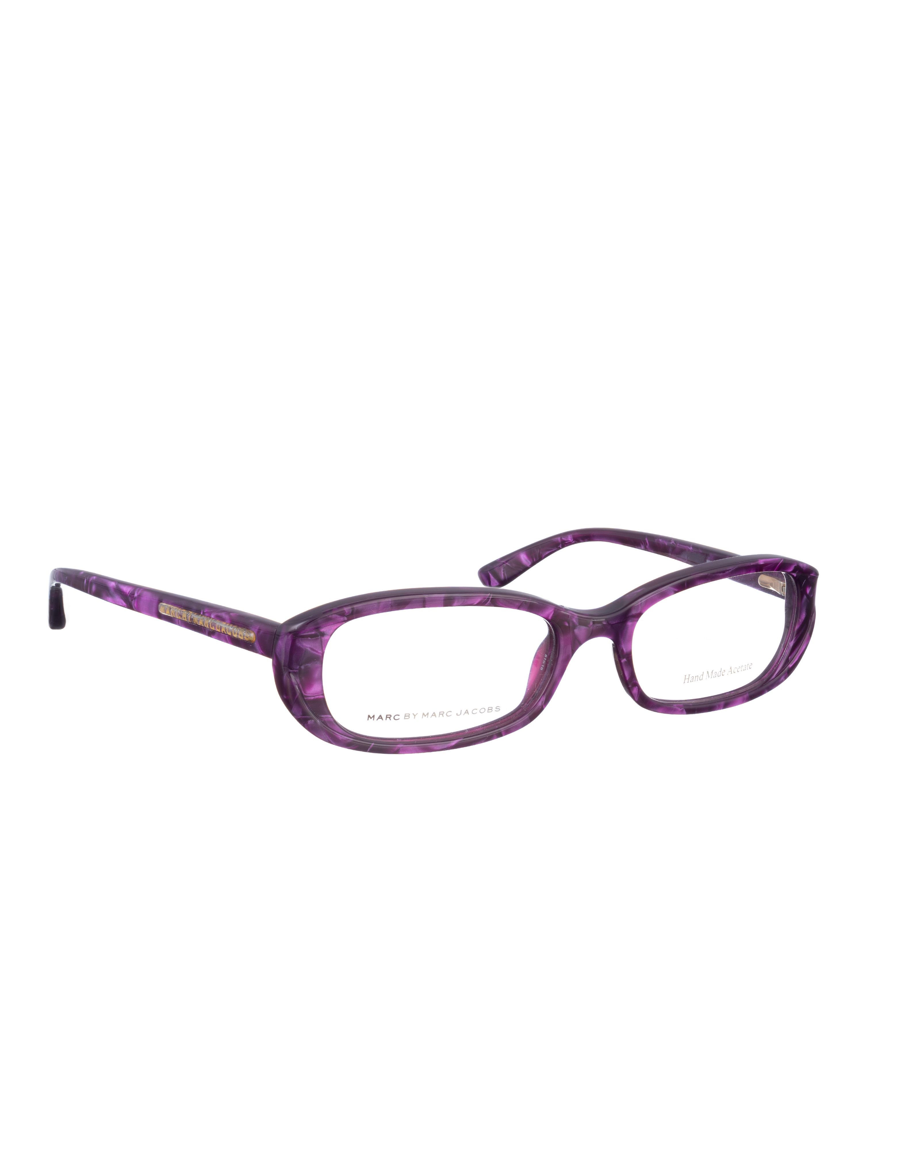 Marc by Marc Jacobs Marc by Marc Jacobs 00s Violet Plastic Shiny Glasses Size ONE SIZE - 2 Thumbnail