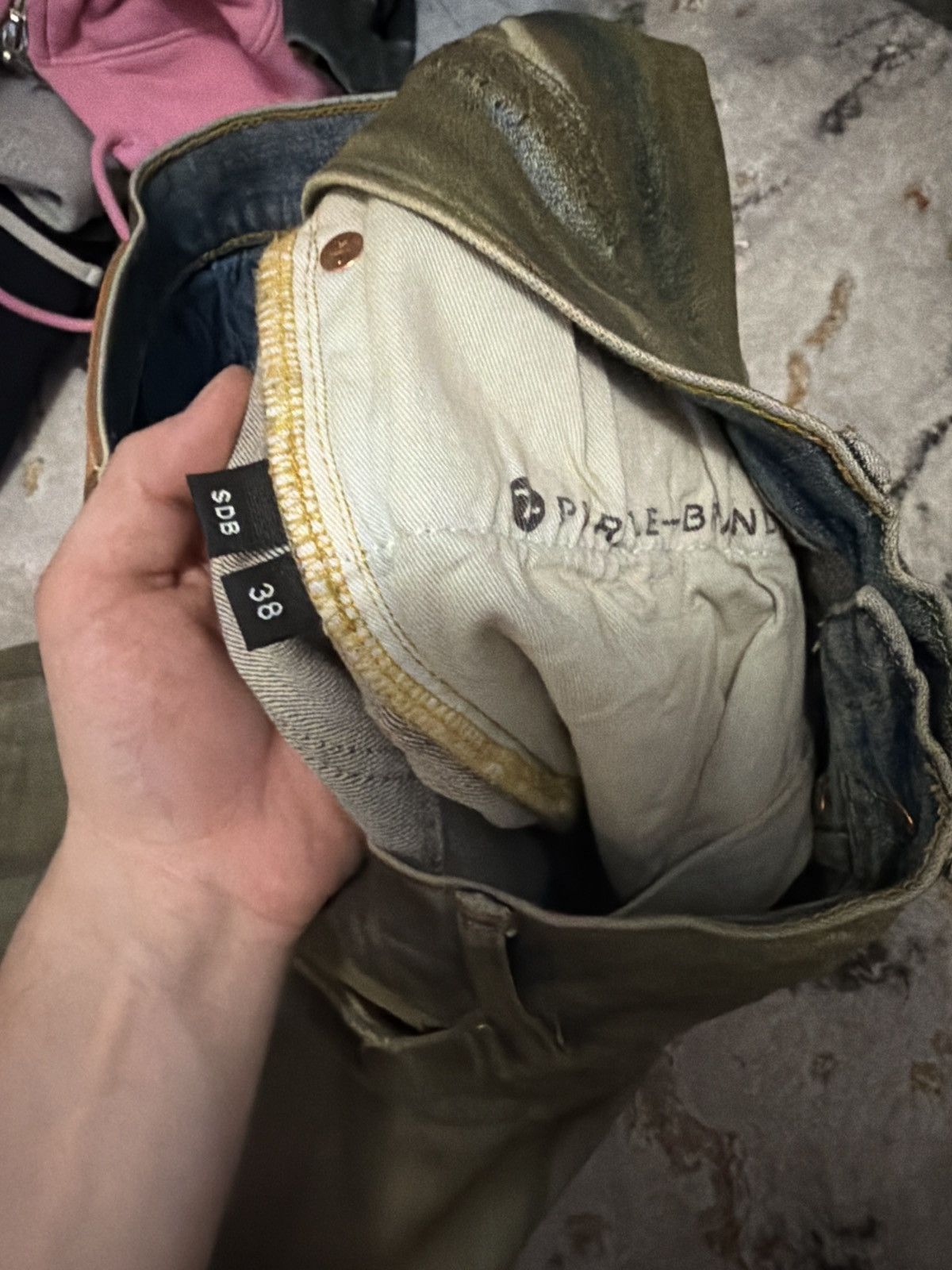 Purple Brand Purple Jeans / Multi color rare colorway (RETAIL $275) Size US 38 / EU 54 - 5 Thumbnail