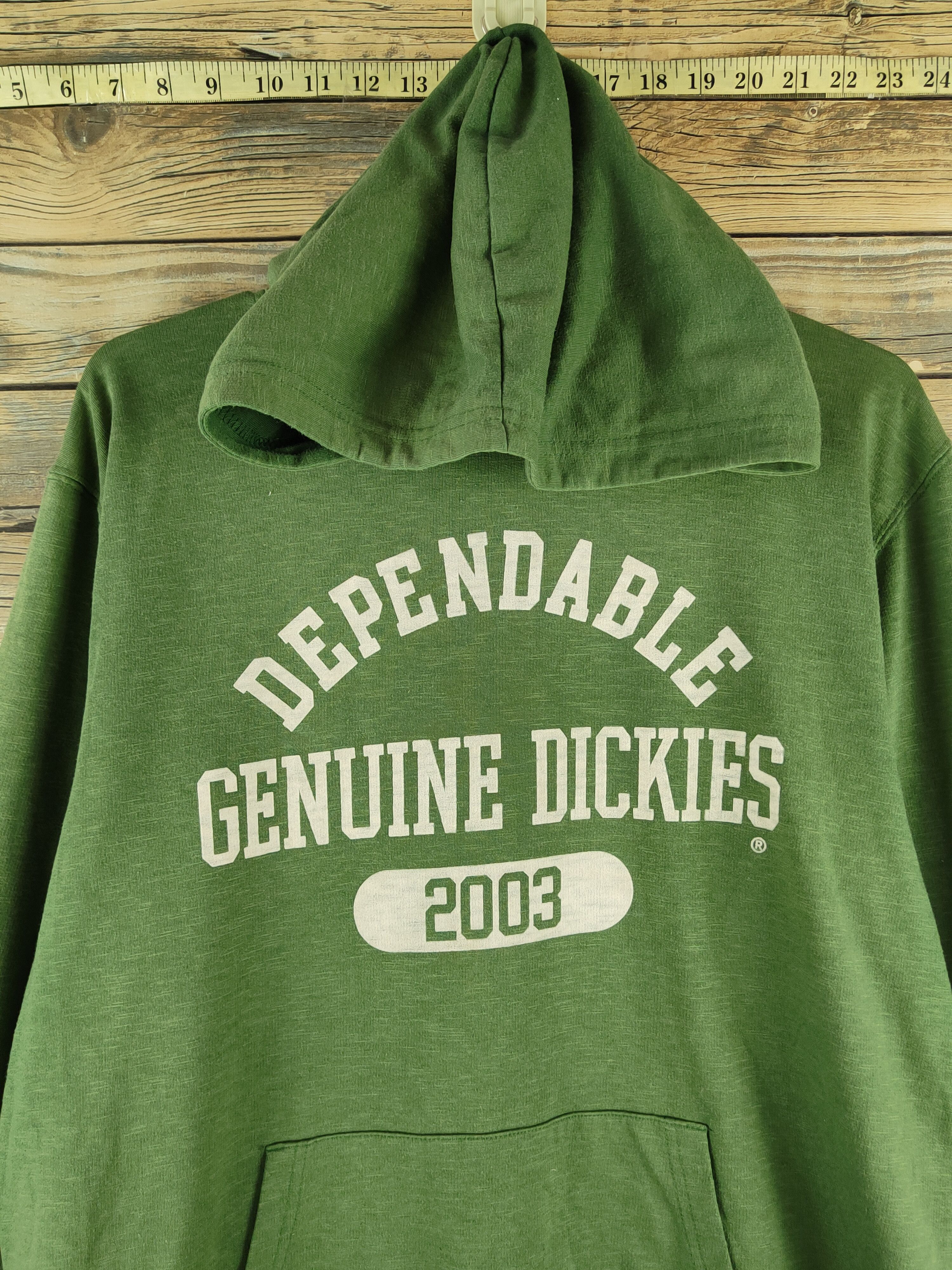 Dickies DL Dickies vintage Green Hoodie Sweatshirts #S2884 Size US L / EU 52-54 / 3 - 2 Thumbnail