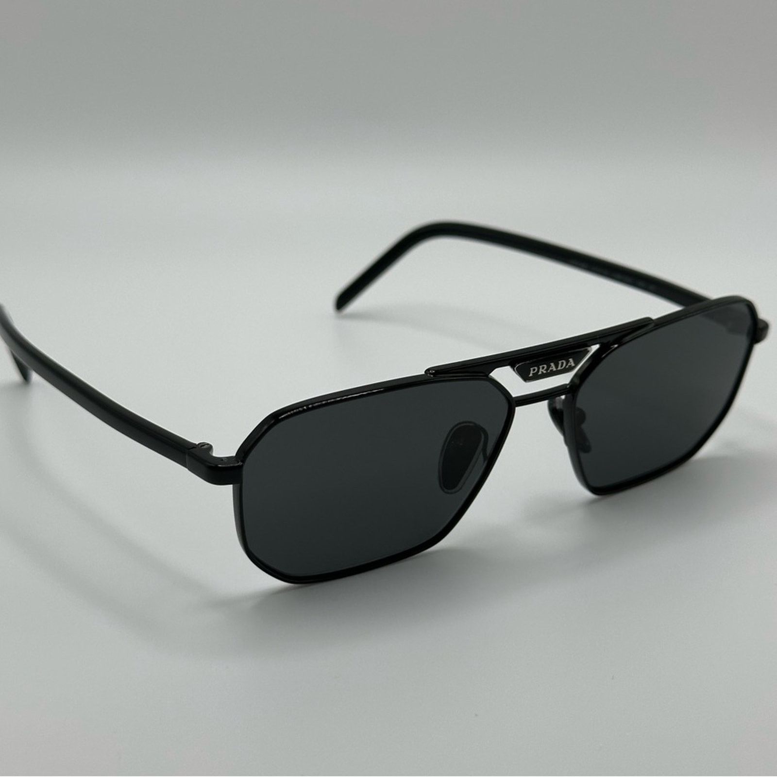 Prada PRADA Sunglasses PR58YS 1AB5S0 Black/Dark Grey Unisex NEW Size ONE SIZE - 6 Thumbnail