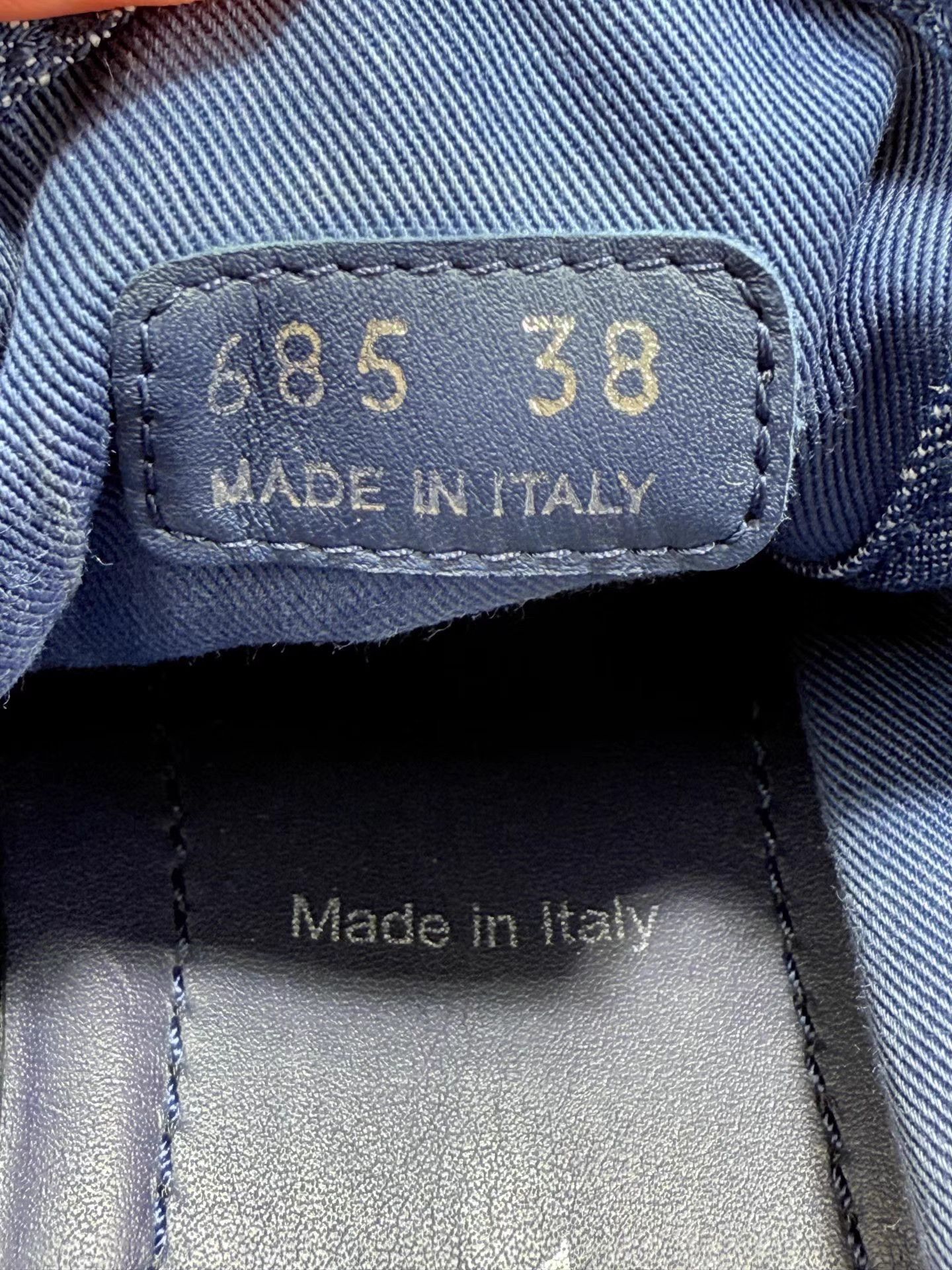 Prada PRADA Denim Triangle Logo Sneakers K1 Size US 8 / IT 38 - 6 Thumbnail