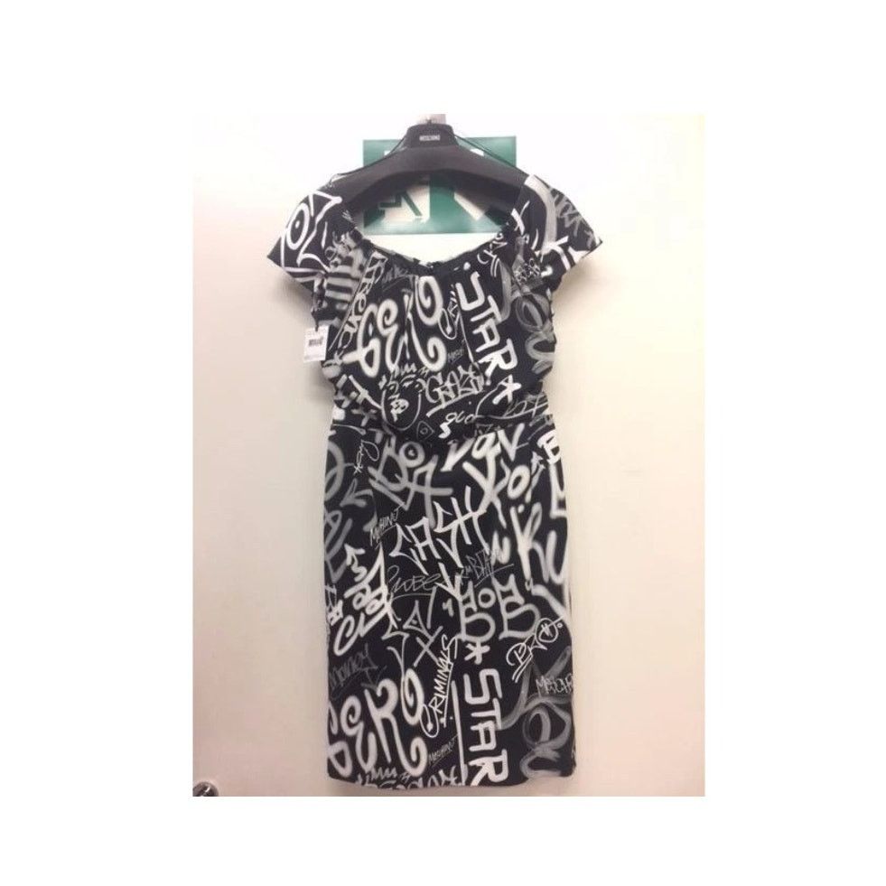 Moschino AW15 MOSCHINO COUTURE Jeremy Scott Puffy GRAFFITI DRESS Size S / US 4 / IT 40 - 2 Thumbnail