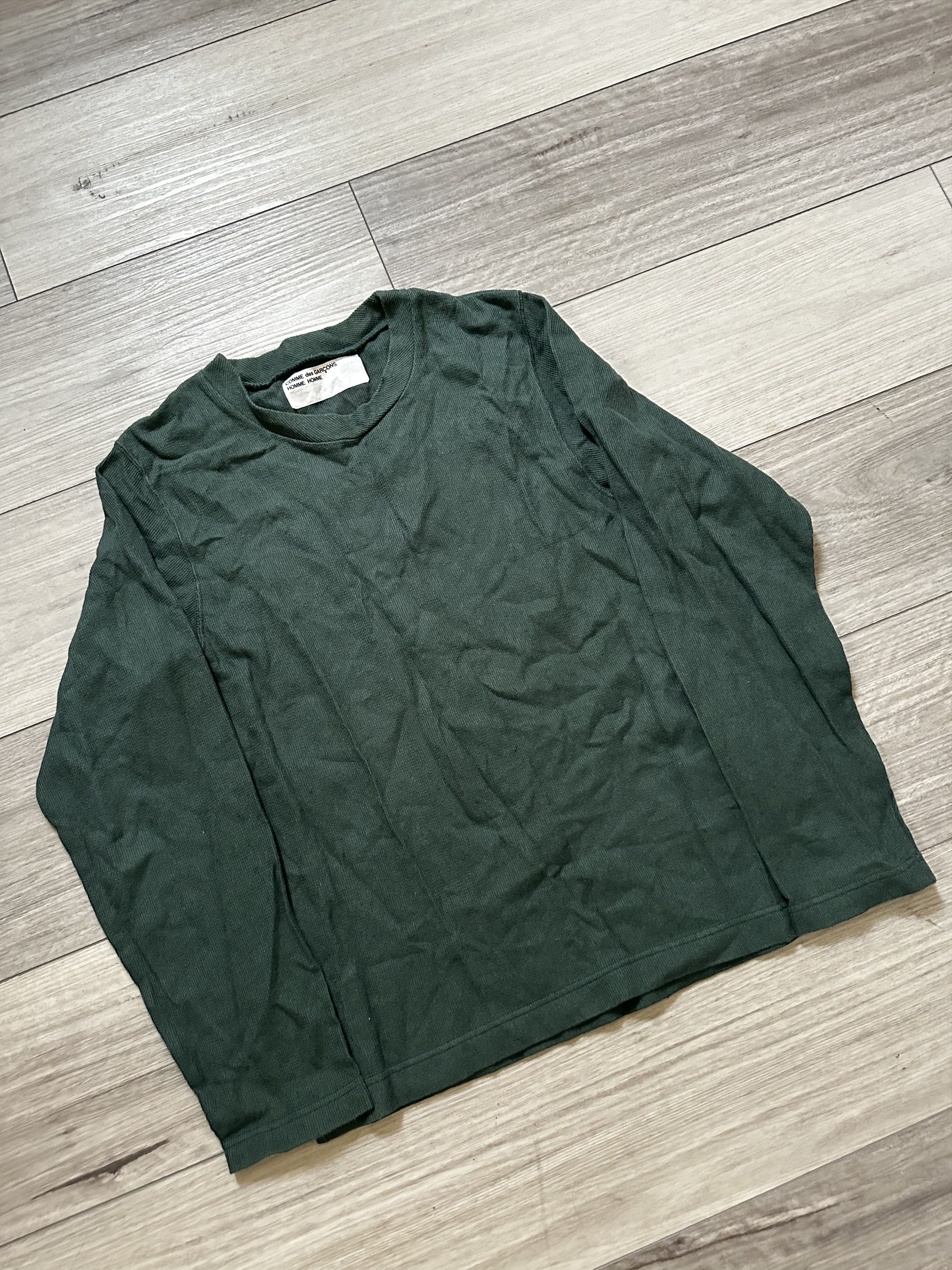 Comme des Garcons COMME des GARÇONS AD 1998 Waffle Crewneck Size US M / EU 48-50 / 2 - 4 Thumbnail