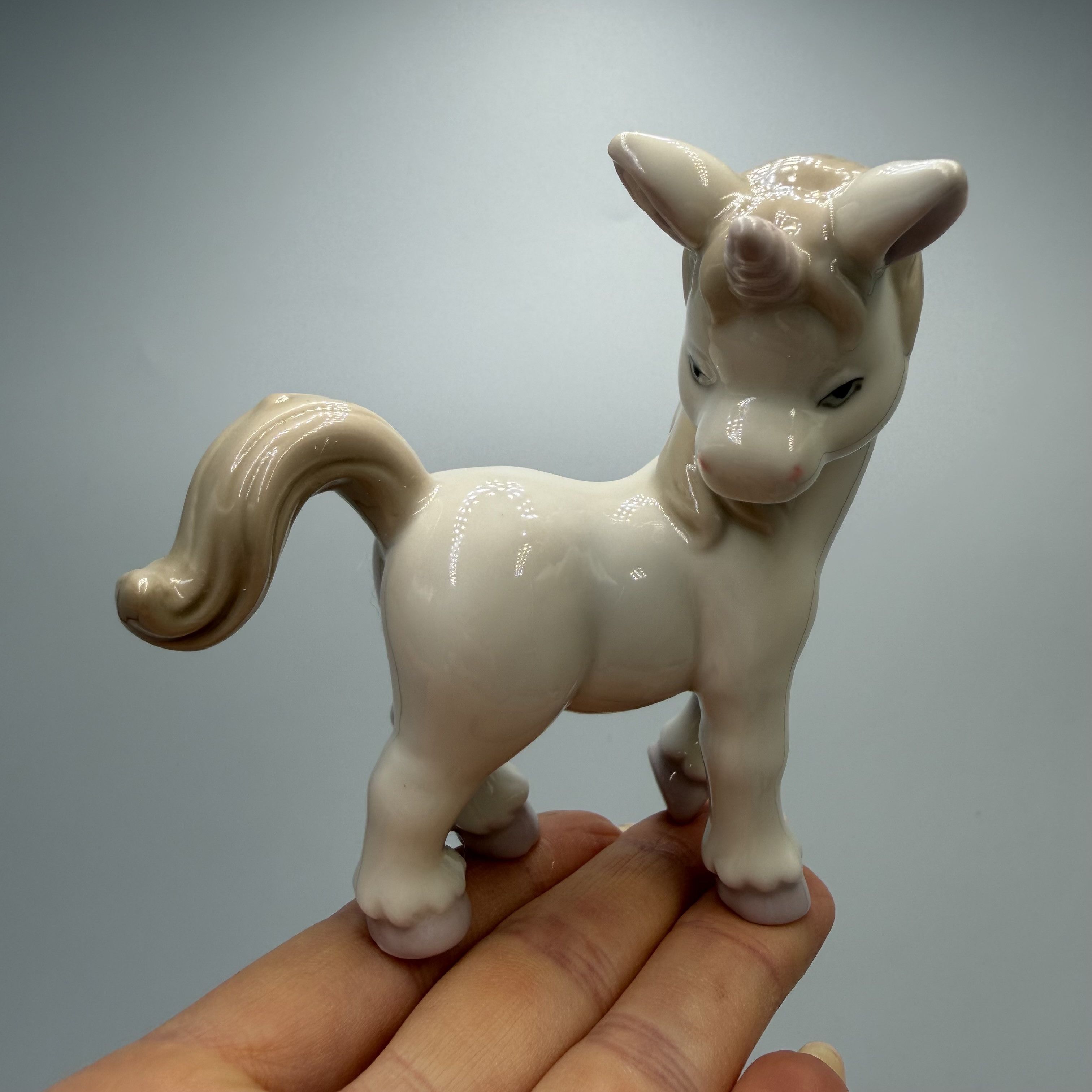 Vintage Vintage Pavone Porcelain Unicorn Figurine Italian Fantasy Size ONE SIZE - 1 Thumbnail