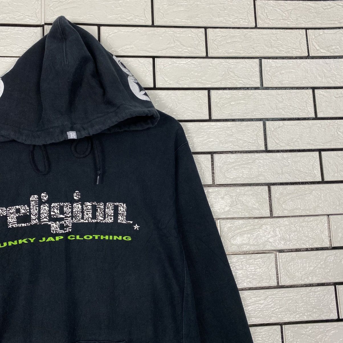 Japanese Brand Religion Hoodie Pull Over Punk Design Big Logo Size US XL / EU 56 / 4 - 7 Thumbnail