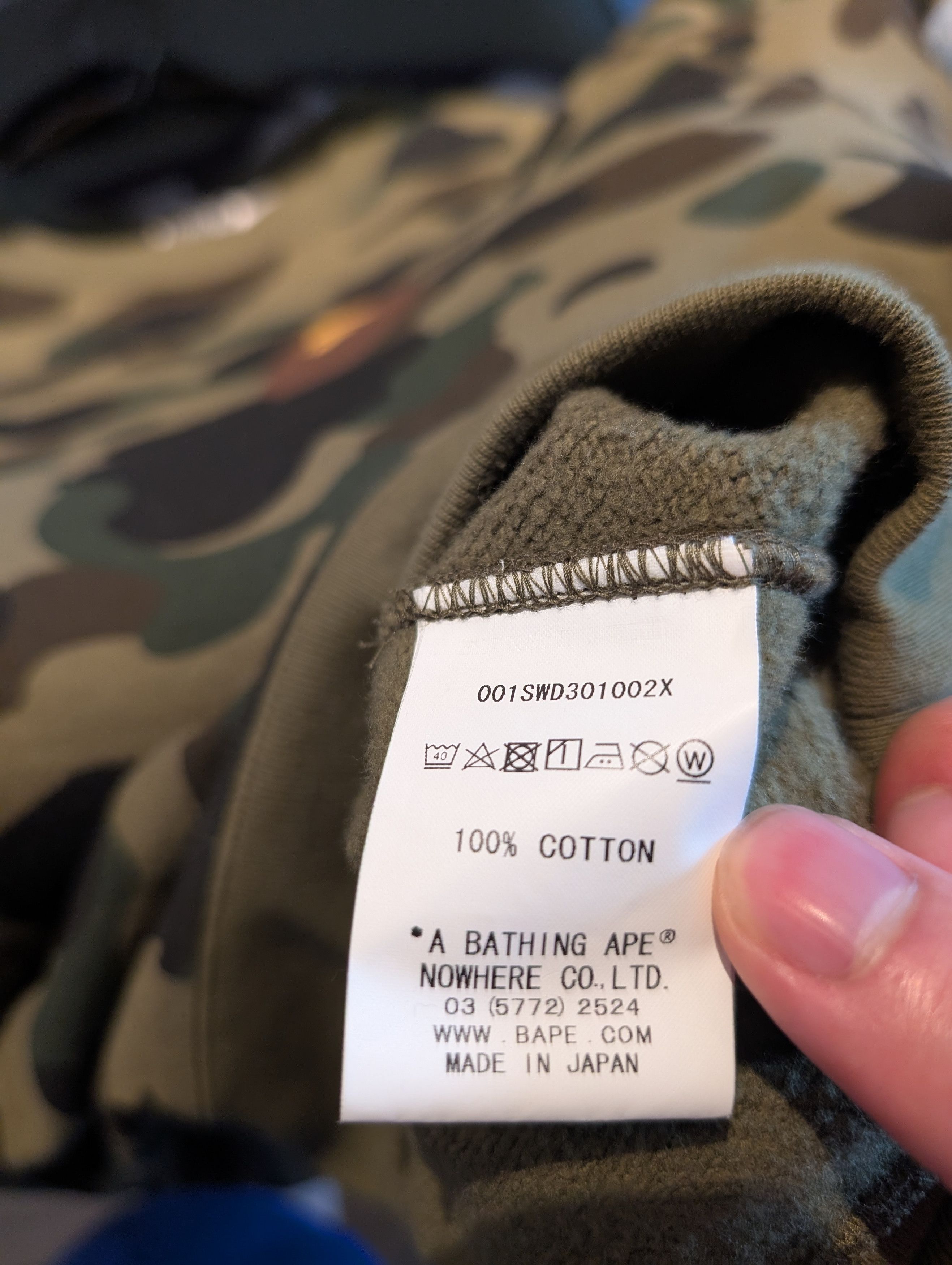 Bape Bape Camo Sweatshirt Size US L / EU 52-54 / 3 - 3 Thumbnail
