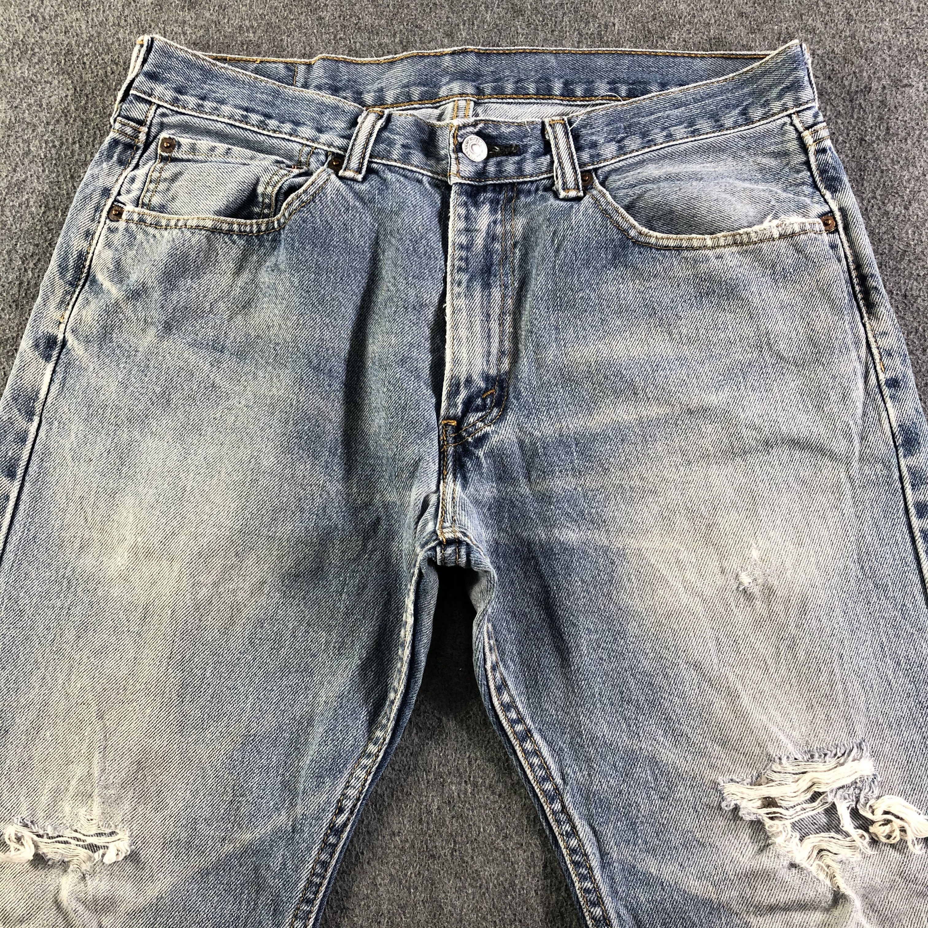 Levi's Vintage Levis 505 Jeans-J4285 Size US 34 / EU 50 - 3 Thumbnail