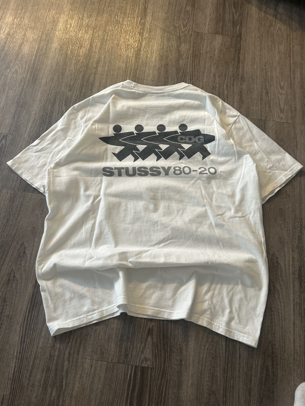 CDG by Comme des Garcons × Stussy Stussy x CDG T Shirt Size US XL / EU 56 / 4 - 2 Thumbnail