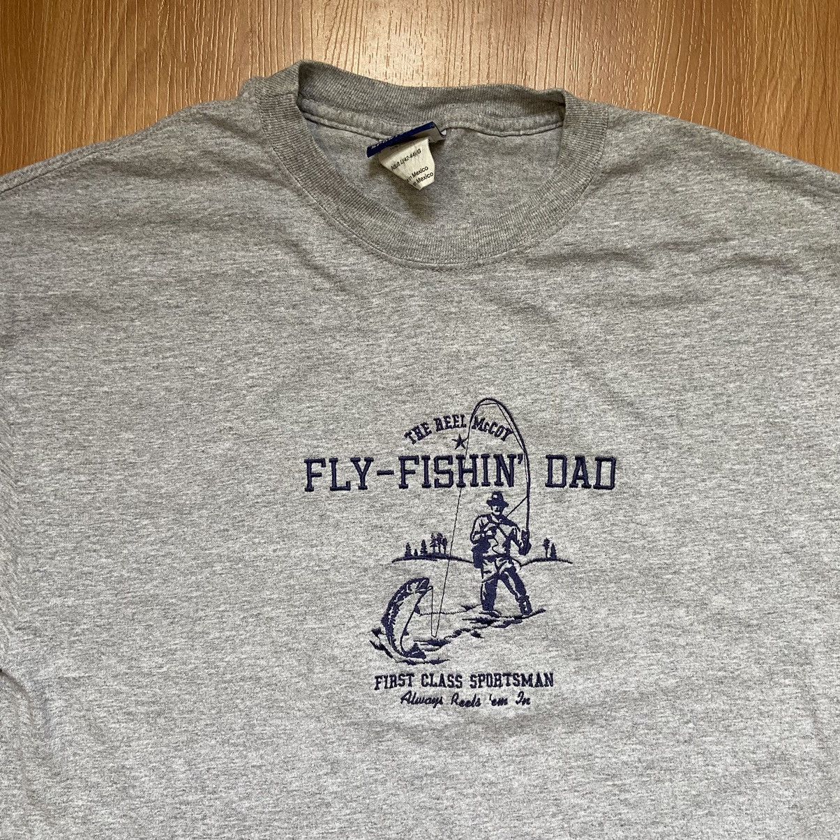 Other Fly Fishin’ Dad Logo T-Shirt Size Men’s M/L Size US M / EU 48-50 / 2 - 3 Thumbnail