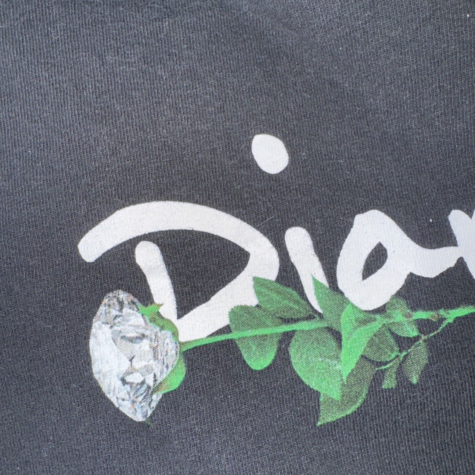 Japanese Brand Youth Diamond Supply Co T-Shirt Black Medium 17x21 Size US XS / EU 42 / 0 - 5 Thumbnail