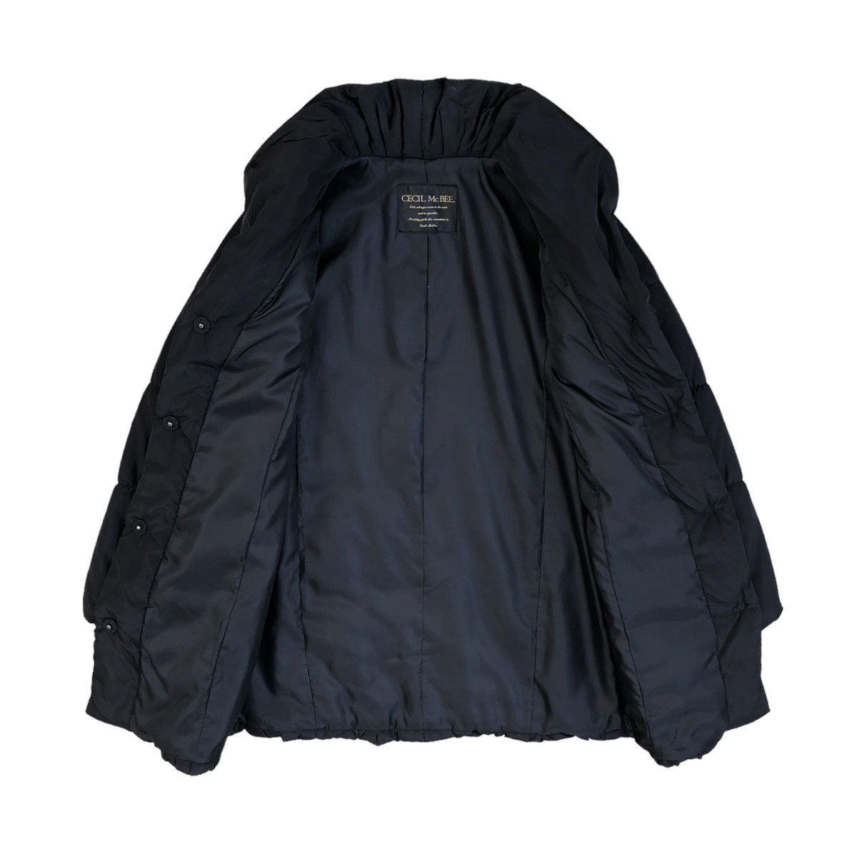 Japanese Brand CECIL McBEE Big Color Down Coat Jacket Size M / US 6-8 / IT 42-44 - 5 Thumbnail
