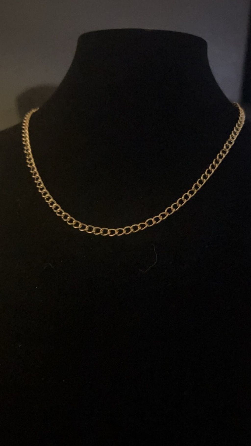 The Unbranded Brand Women's Unbranded Gold Tone Chain Necklace One Size Size ONE SIZE - 2 Thumbnail